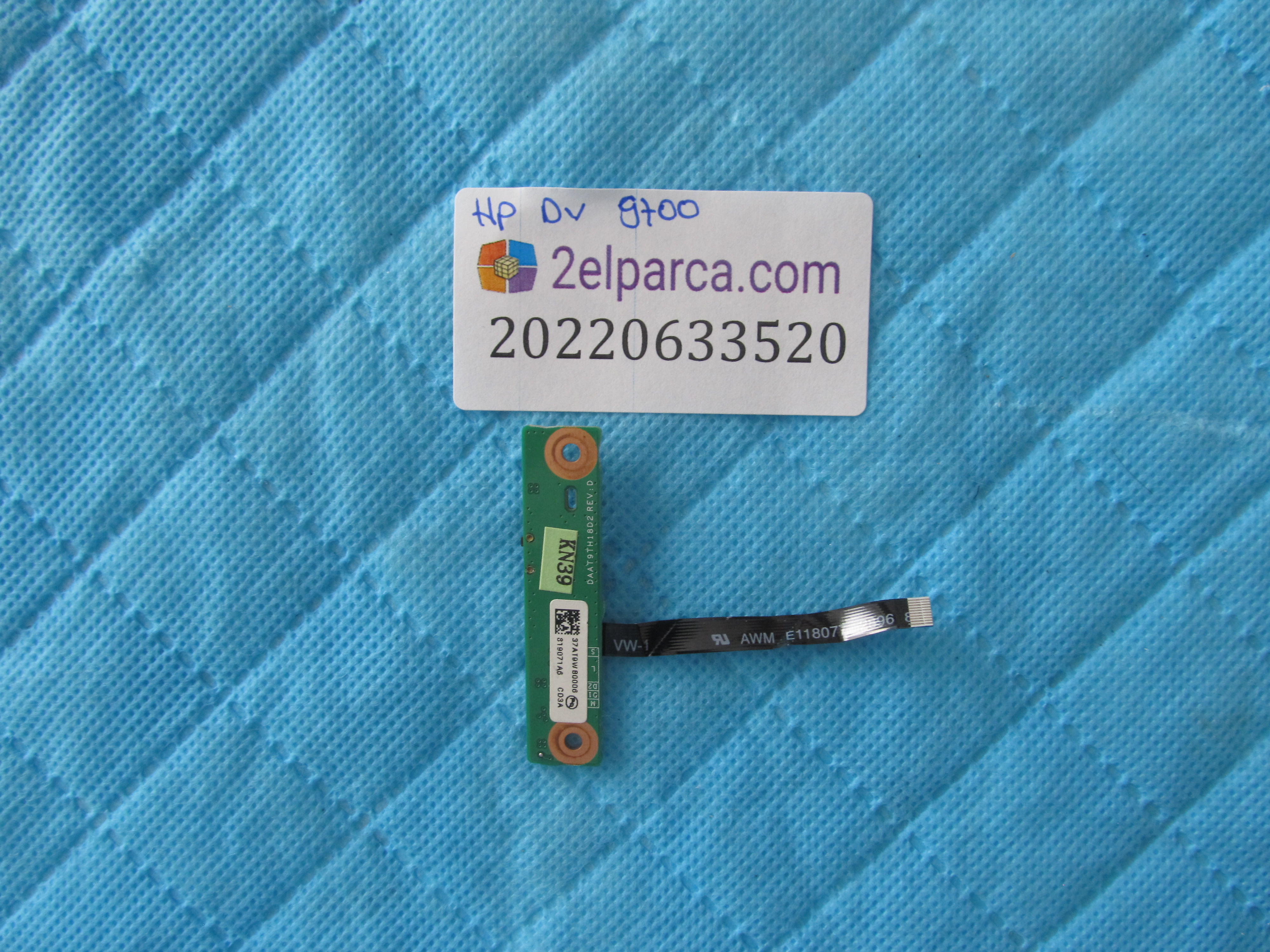 HP Hp dv9700 wifi on off anahtar orjinal ürün küçük görsel 2