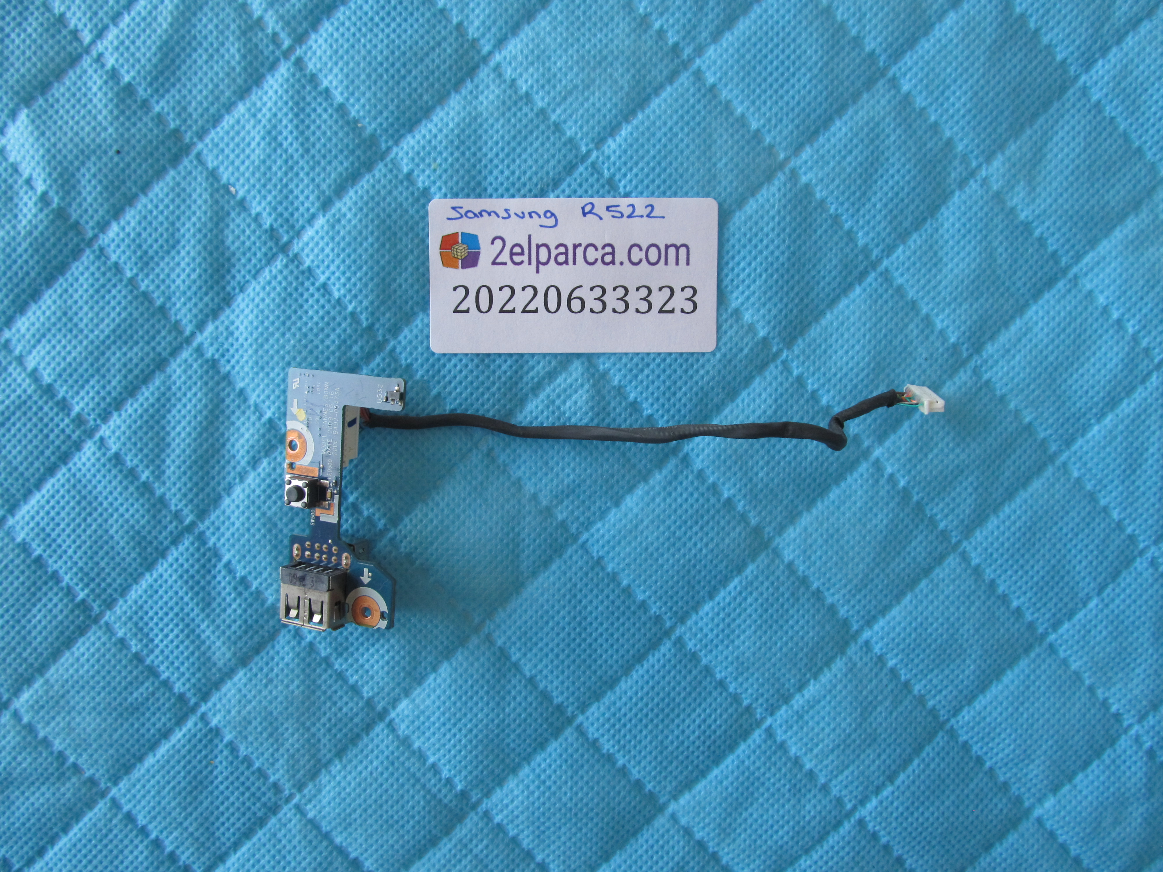 SAMSUNG Samsung r522 usb port flex ve tetik karti orjinal ürün küçük görsel 2