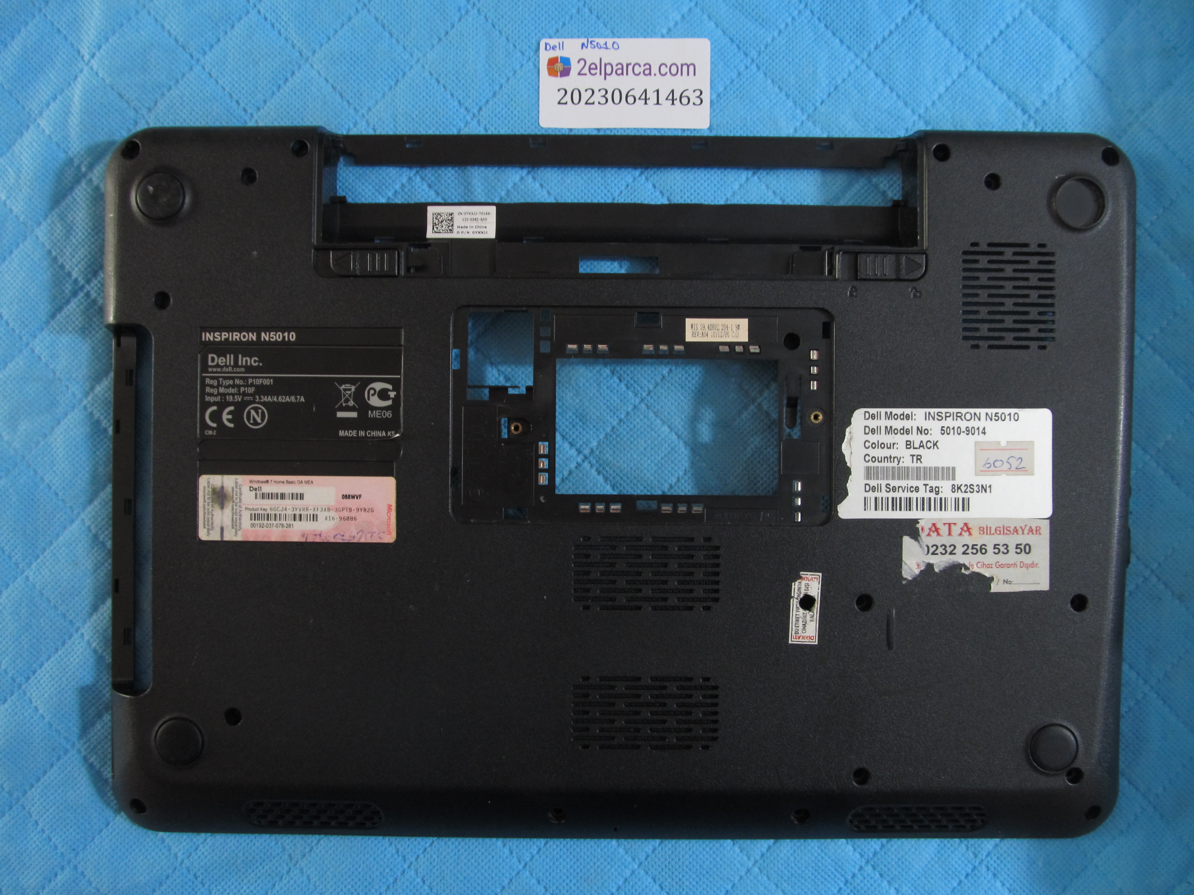 Dell n5010 alt kasa orjinal ürün