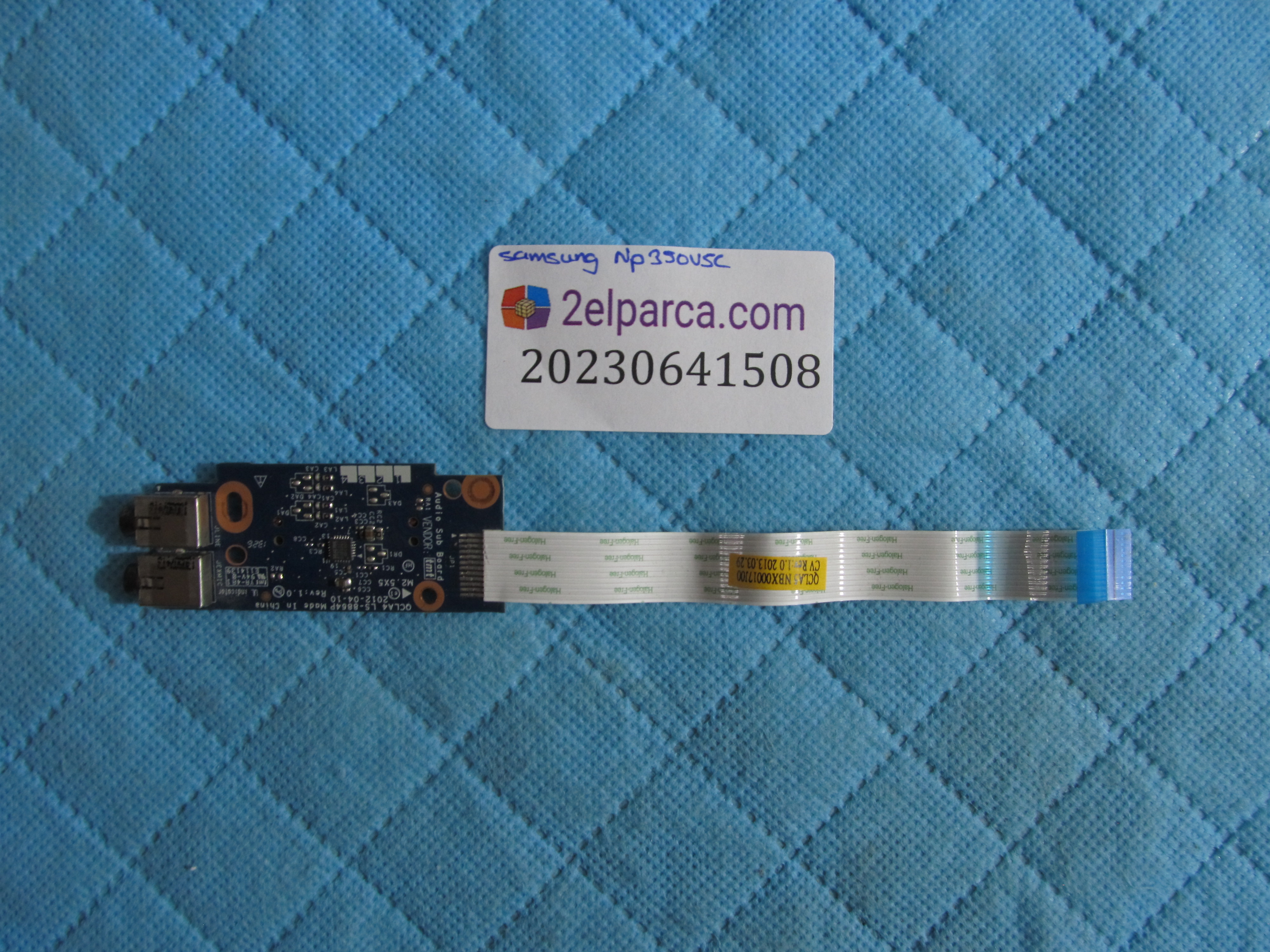 SAMSUNG Samsung np350v5c ses karti ve flex orjinal ürün küçük görsel 2