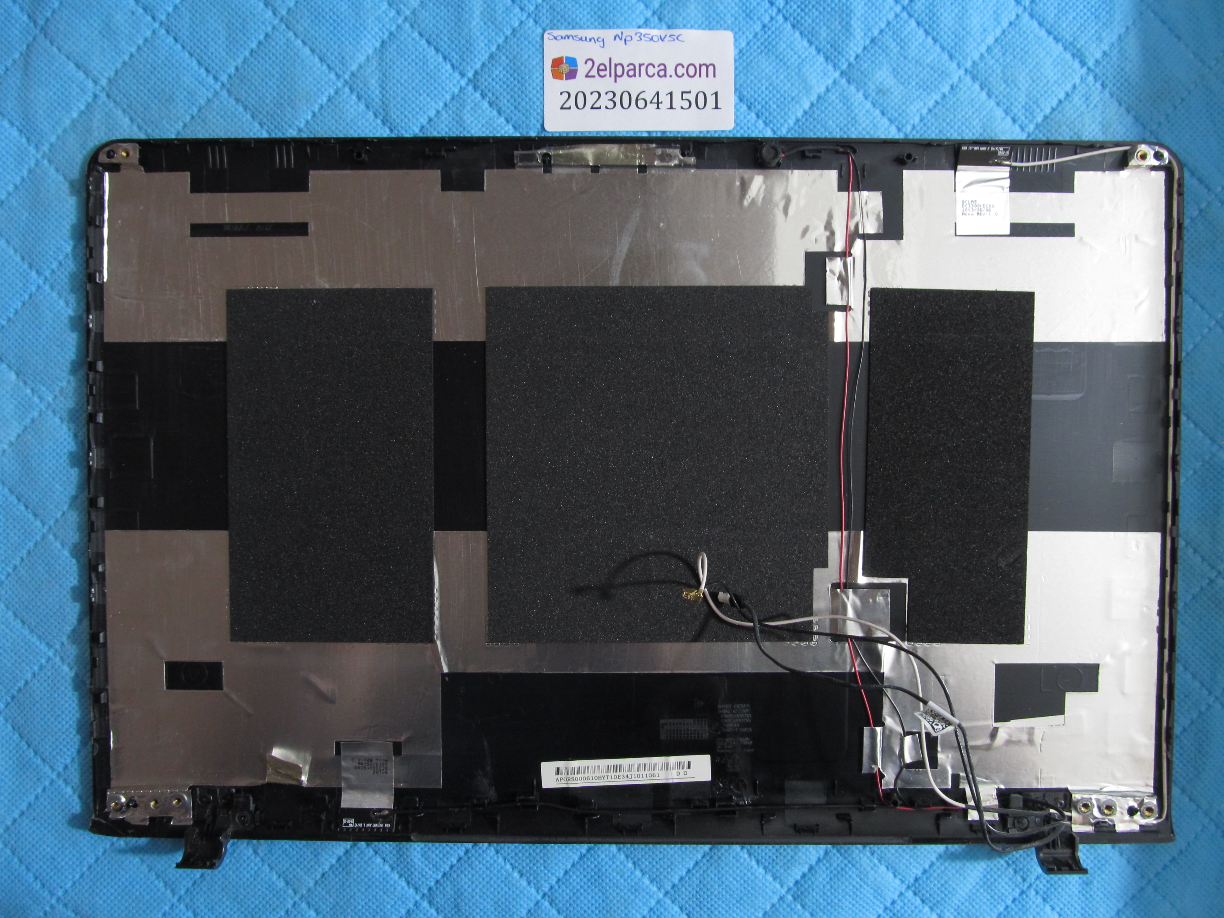SAMSUNG Samsung np350v5c arka kapak lcd back cover orjinal ürün küçük görsel 2