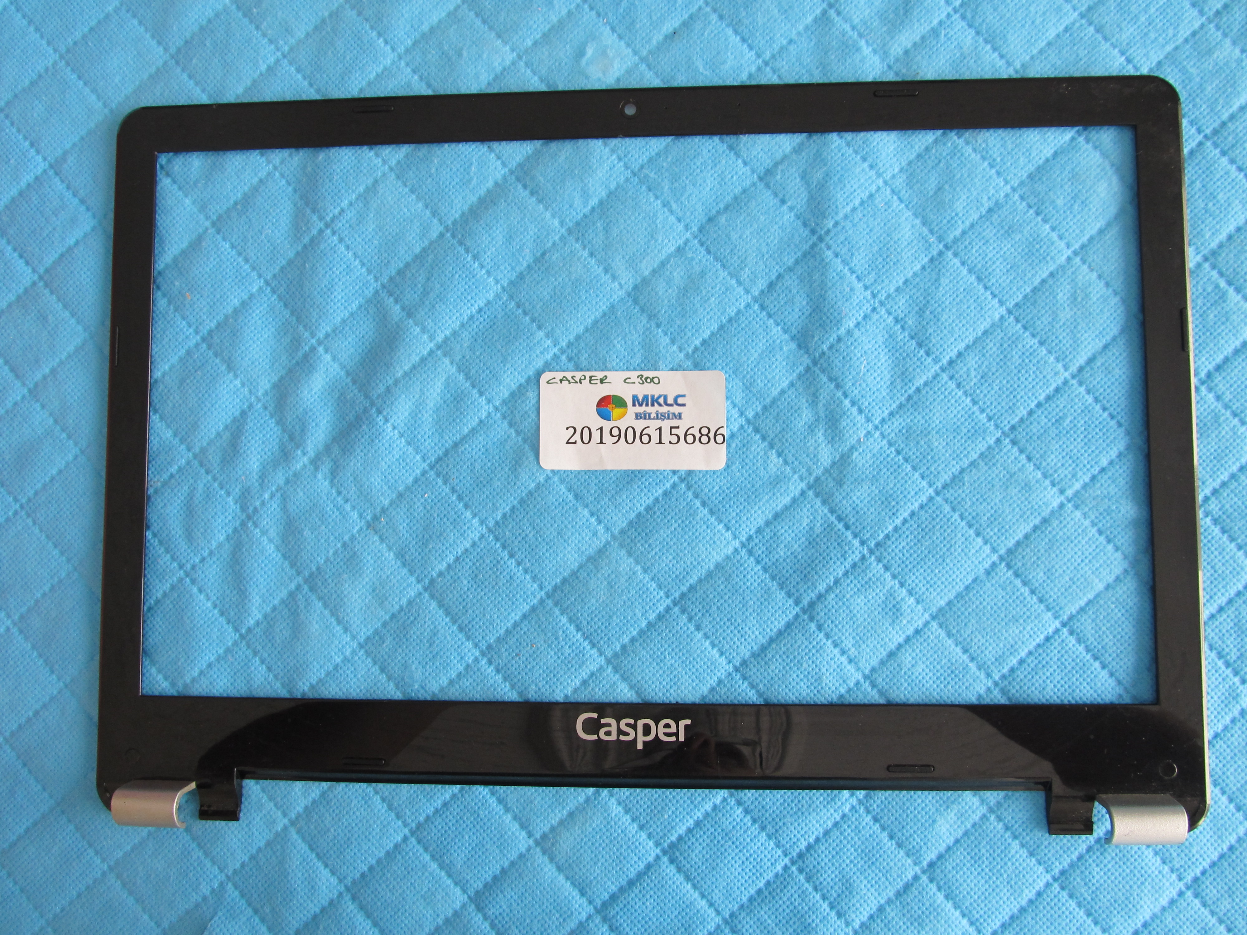 Casper c300 ekran ön çerçeve lcd bezel orjinal ürün
