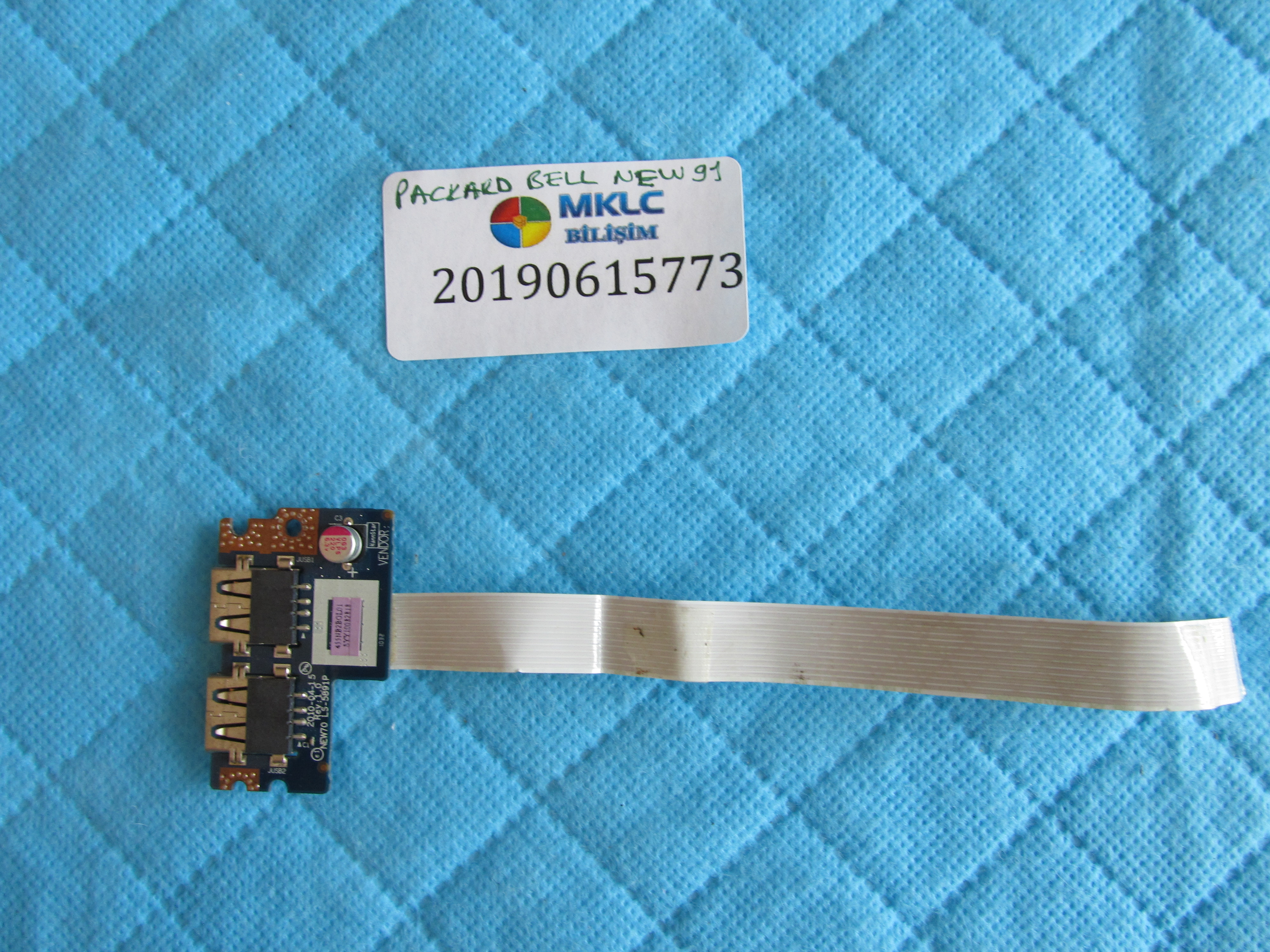 Packard bell new91 usb port flex orjinal ürün