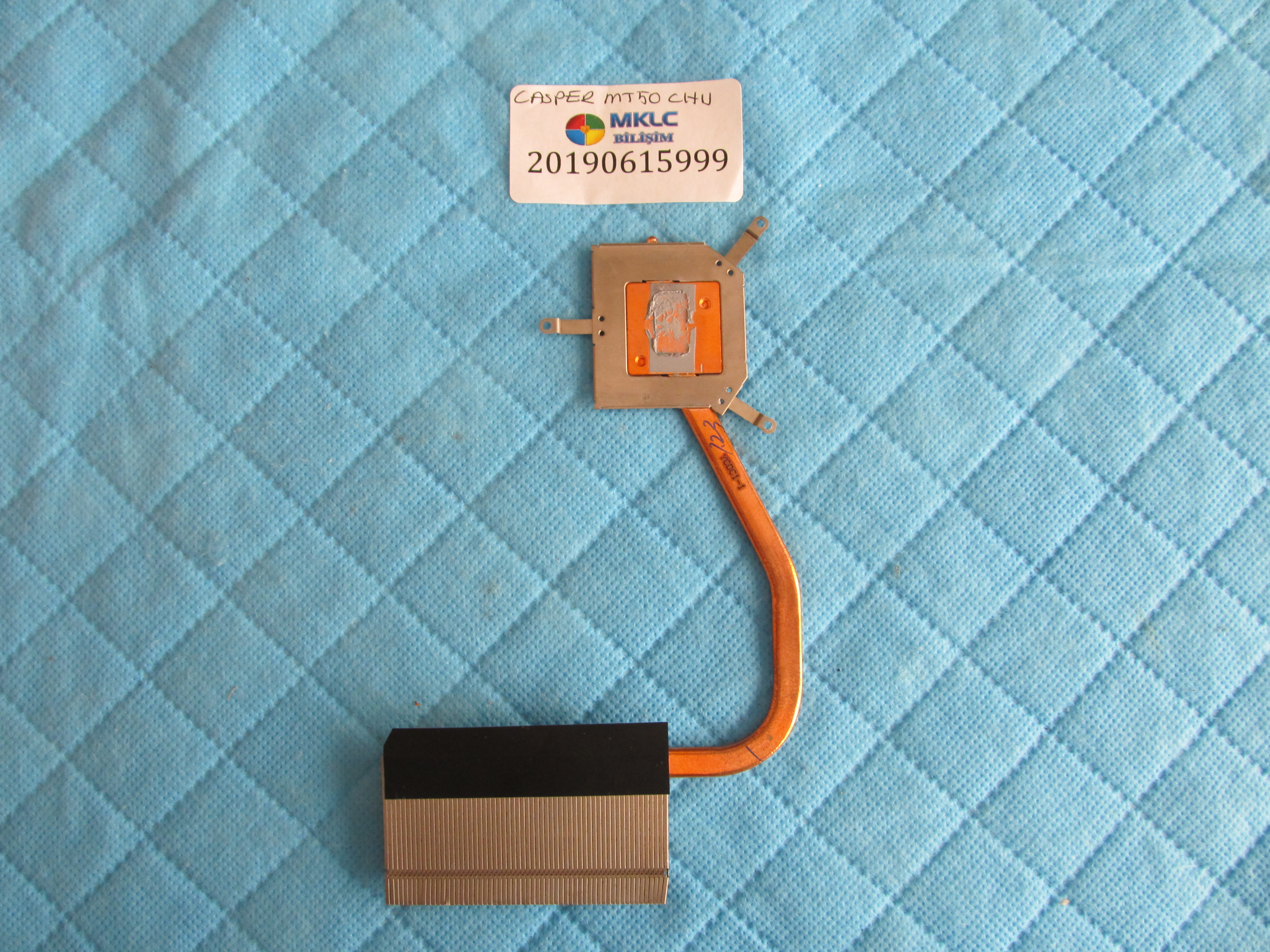 CASPER Casper mt50 chu soğutucu bakir (heatsink) orjinal ürün küçük görsel 2
