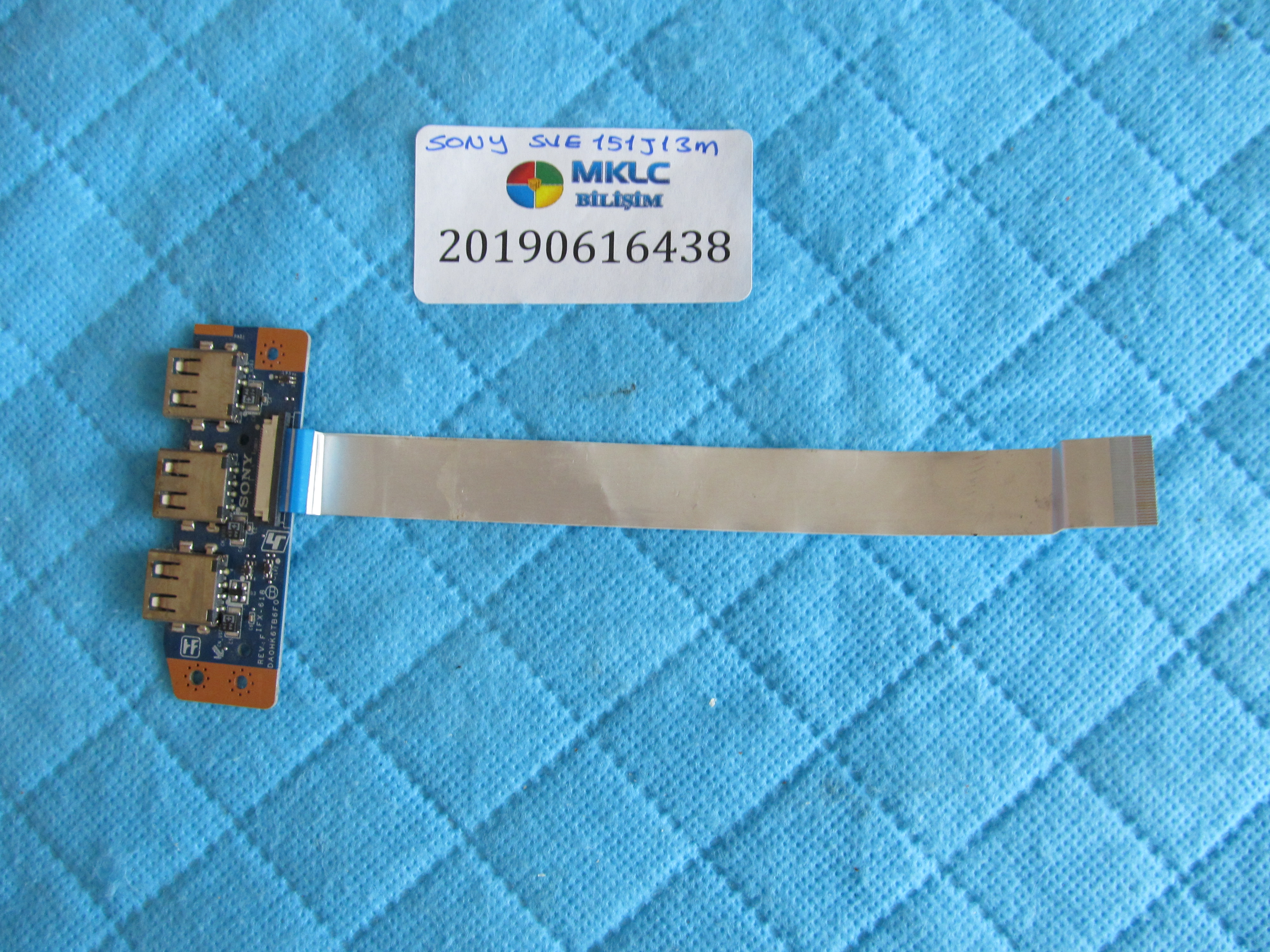 Sony sve151j13m usb port flex orjinal ürün