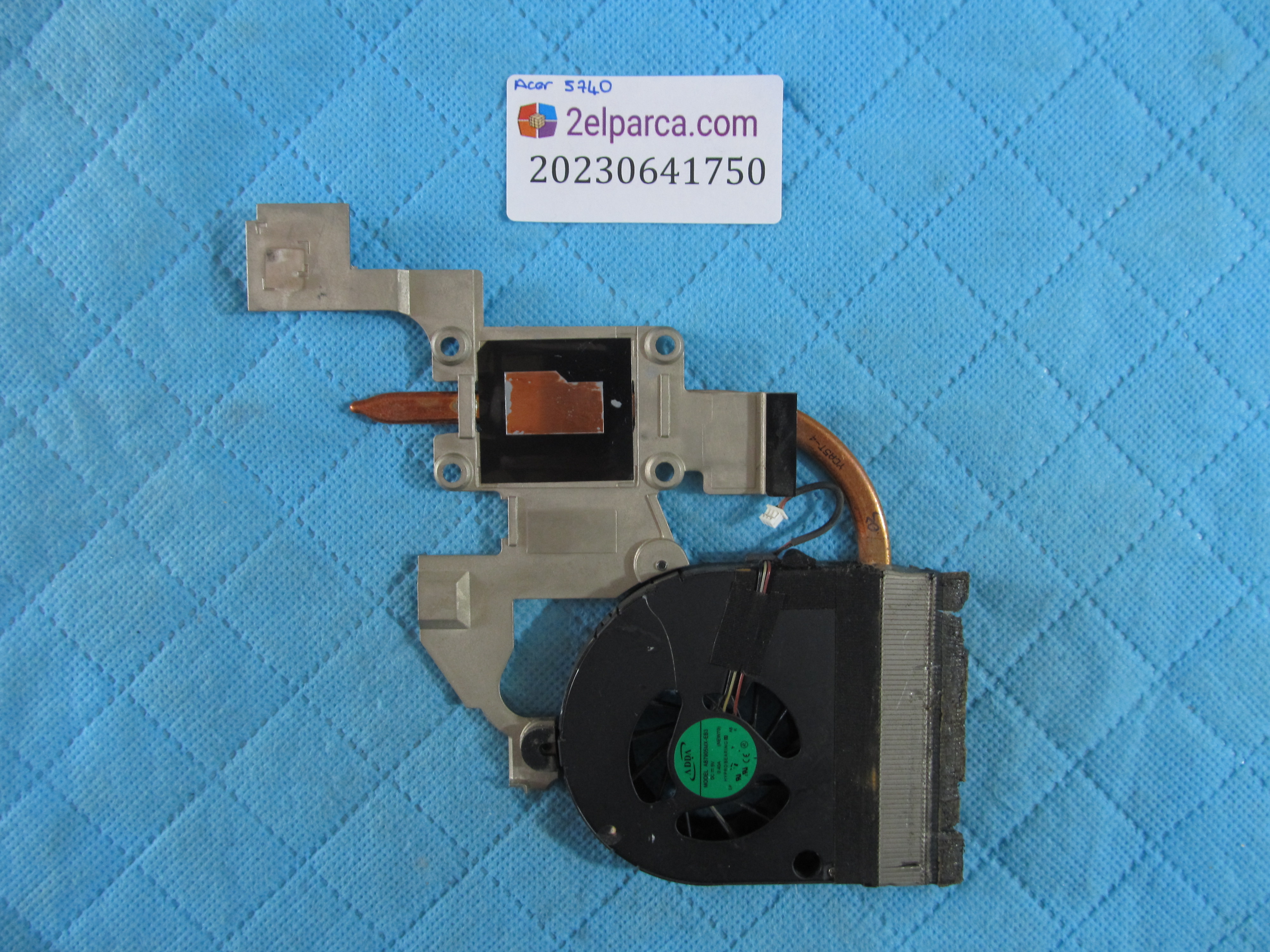 ACER Acer 5740 fan bakir soğutucu (heatsink) orjinal ürün küçük görsel 2
