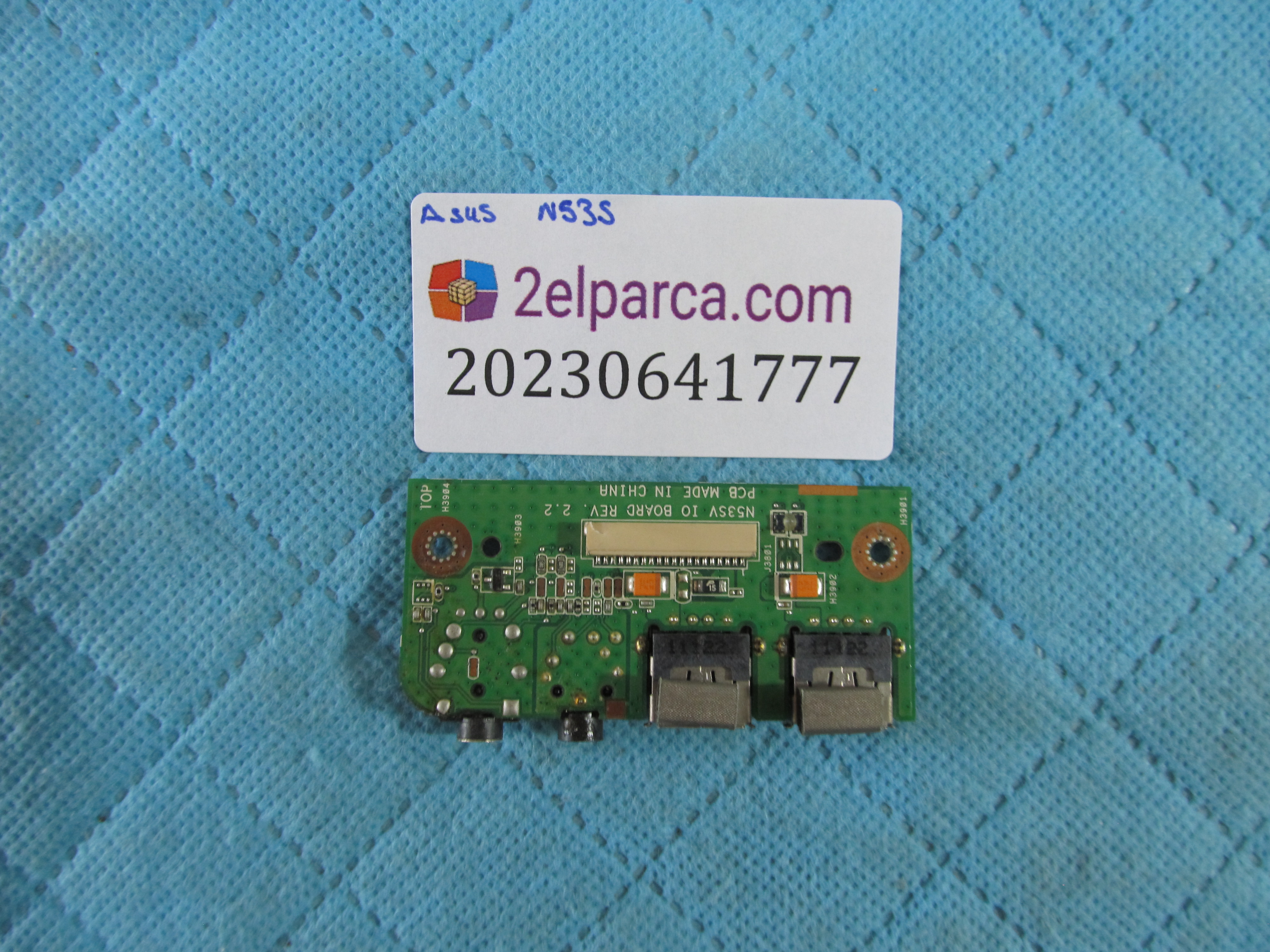 ASUS Asus n53s usb ve ses karti  board orjinal ürün küçük görsel 2