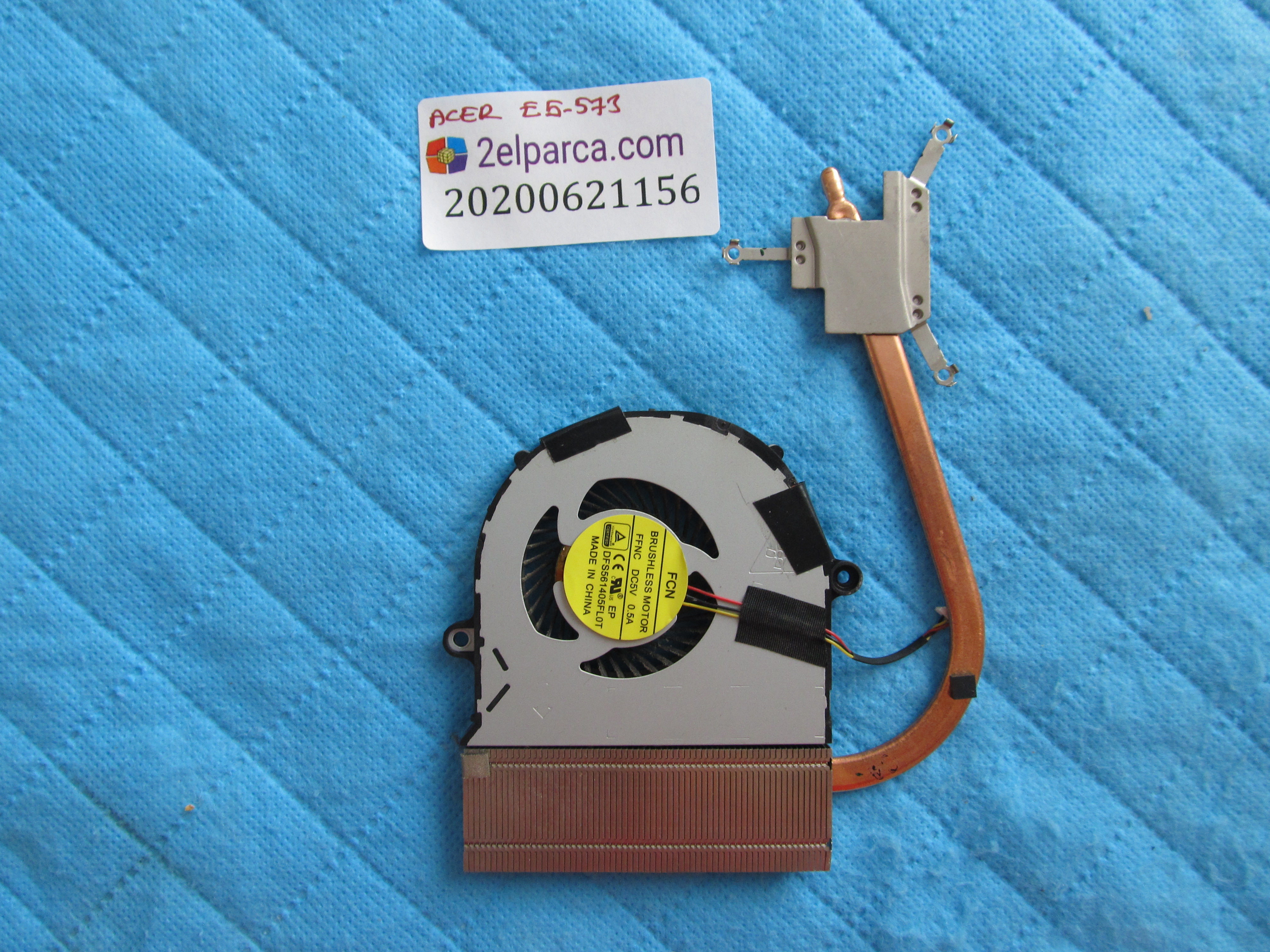 ACER Acer e5-573 fan bakir soğutucu (heatsink) orjinal ürün küçük görsel 2