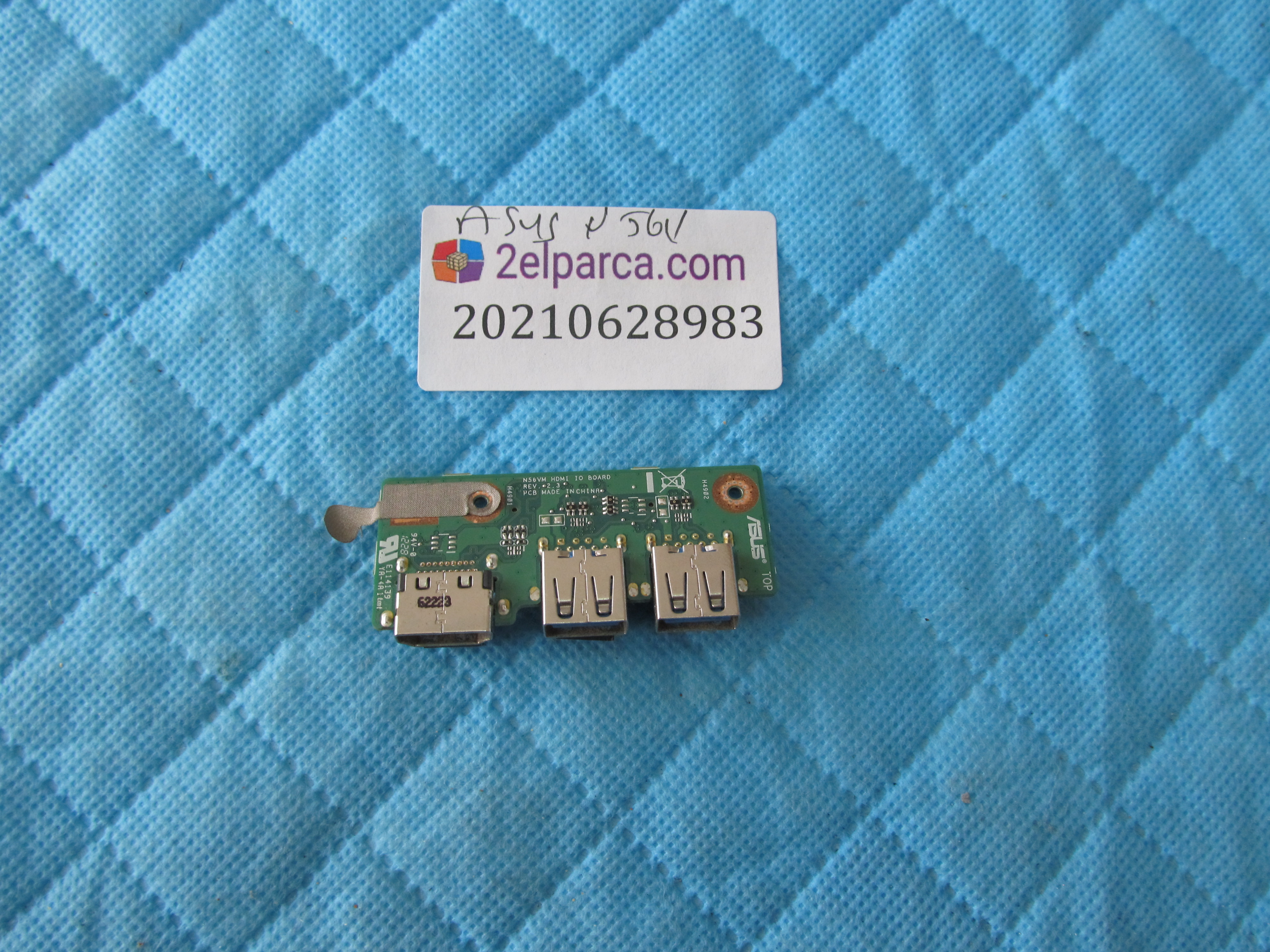 ASUS Asus n56v usb ve hdmi board orjinal ürün küçük görsel 2