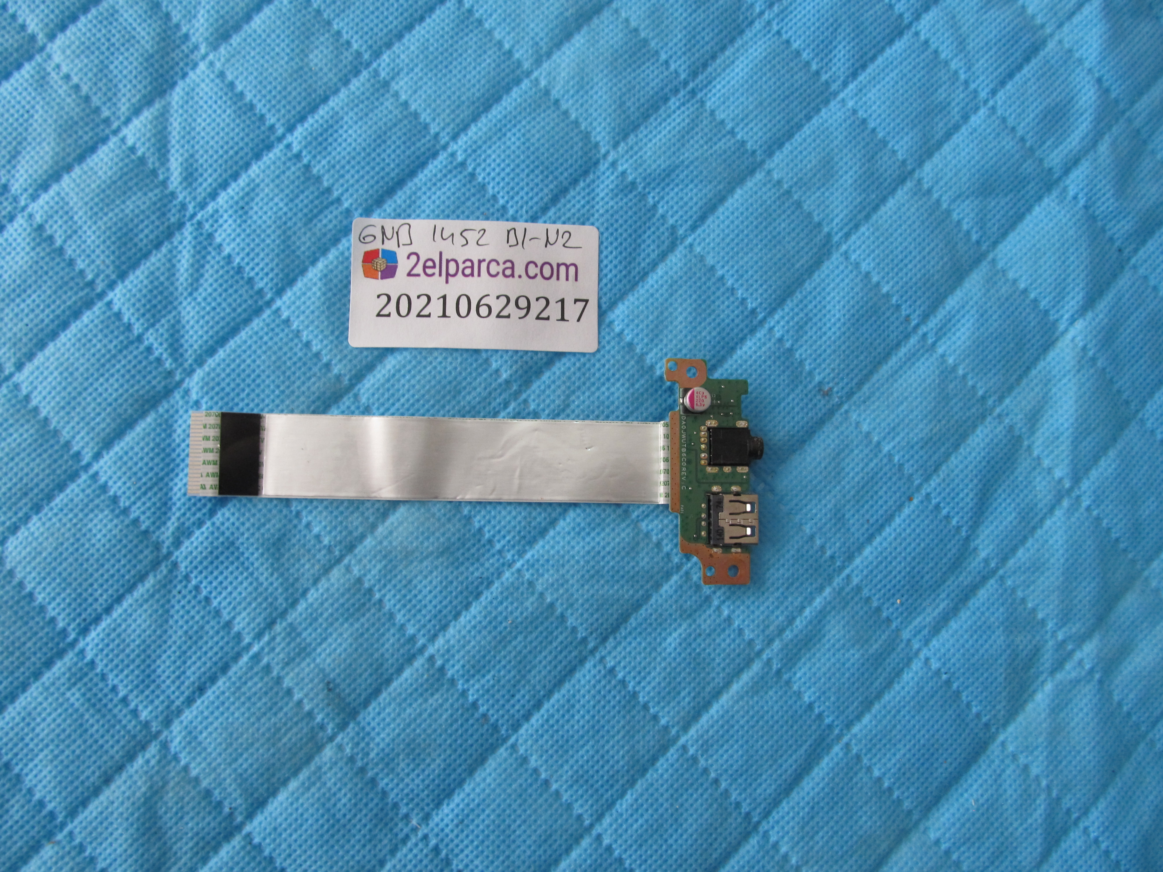 GRUNDİG Grundig gnb 1452 b1 n2 usb ve ses board flex orjinal ürün küçük görsel 2