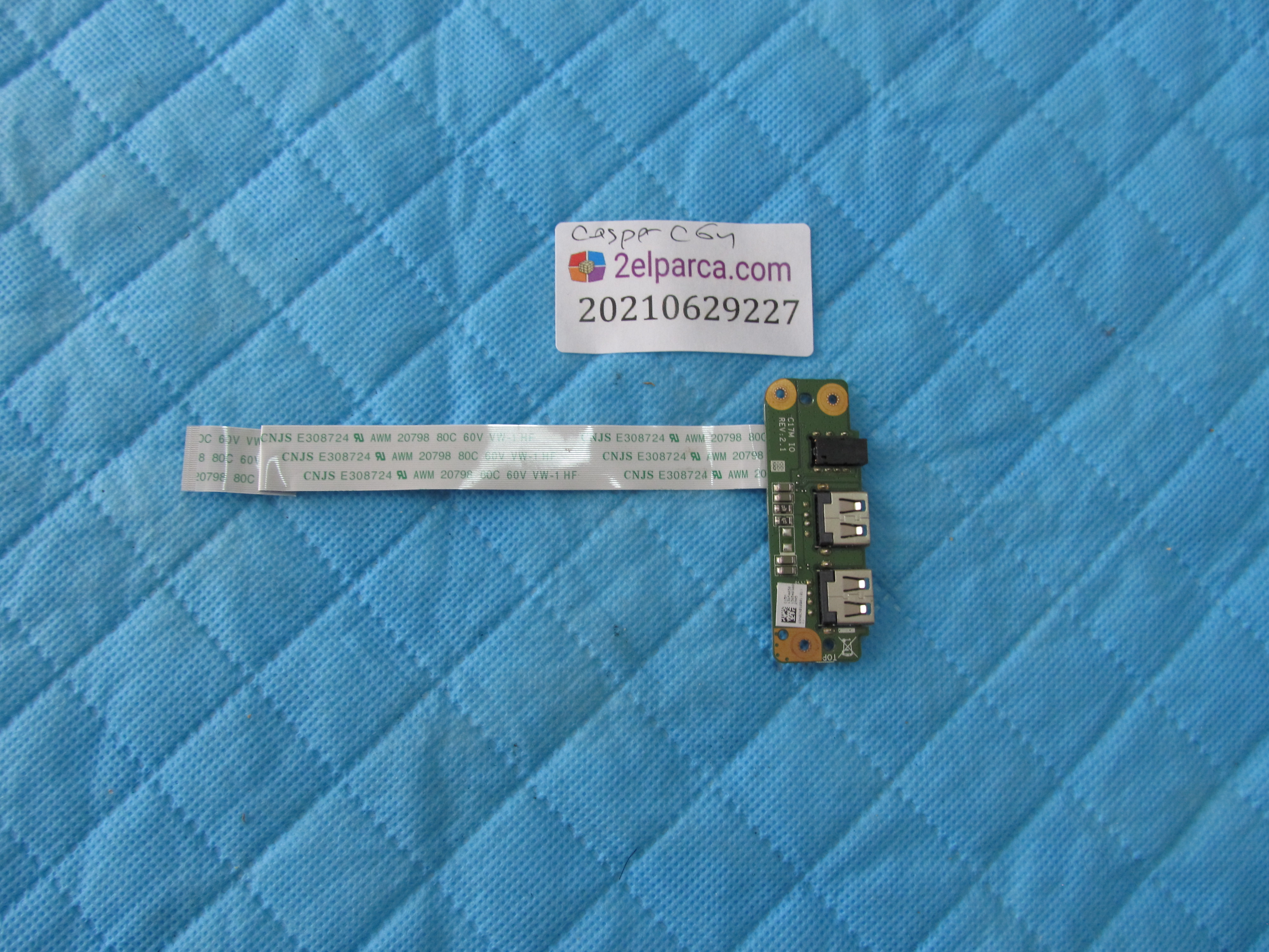 CASPER Casper cgu usb ve ses board flex orjinal ürün küçük görsel 2
