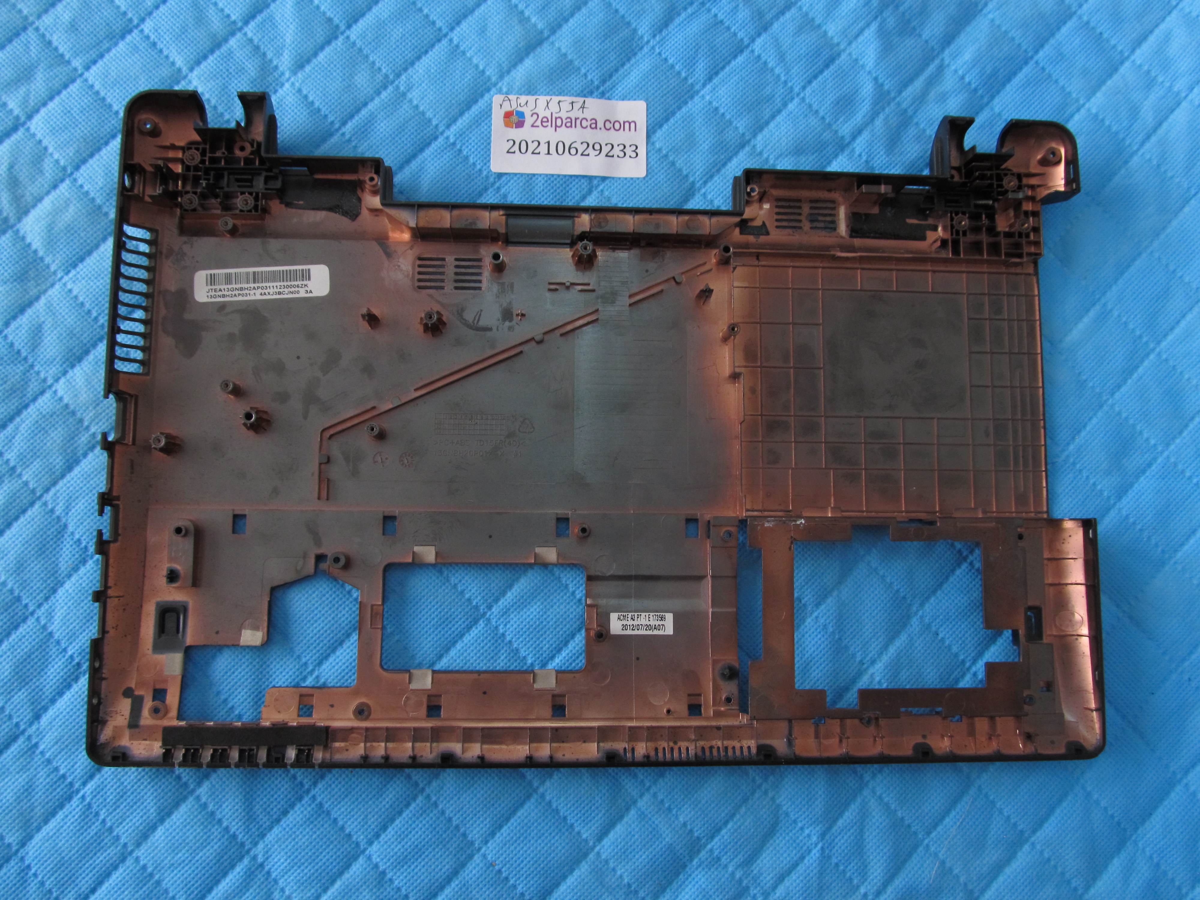 ASUS Asus x55a alt kasa orjinal ürün küçük görsel 2