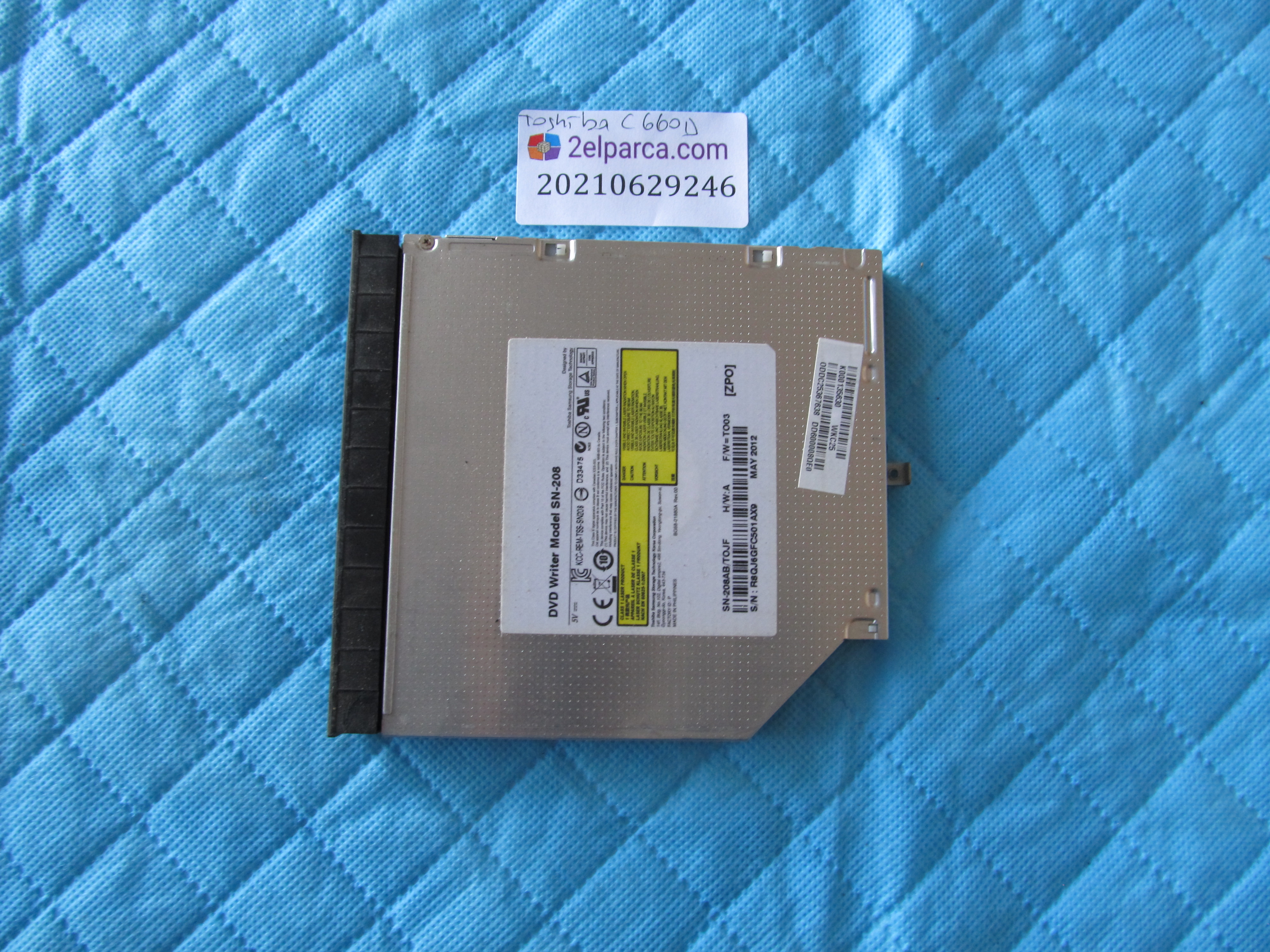 TOSHİBA Toshiba c660d dvd küçük görsel 2