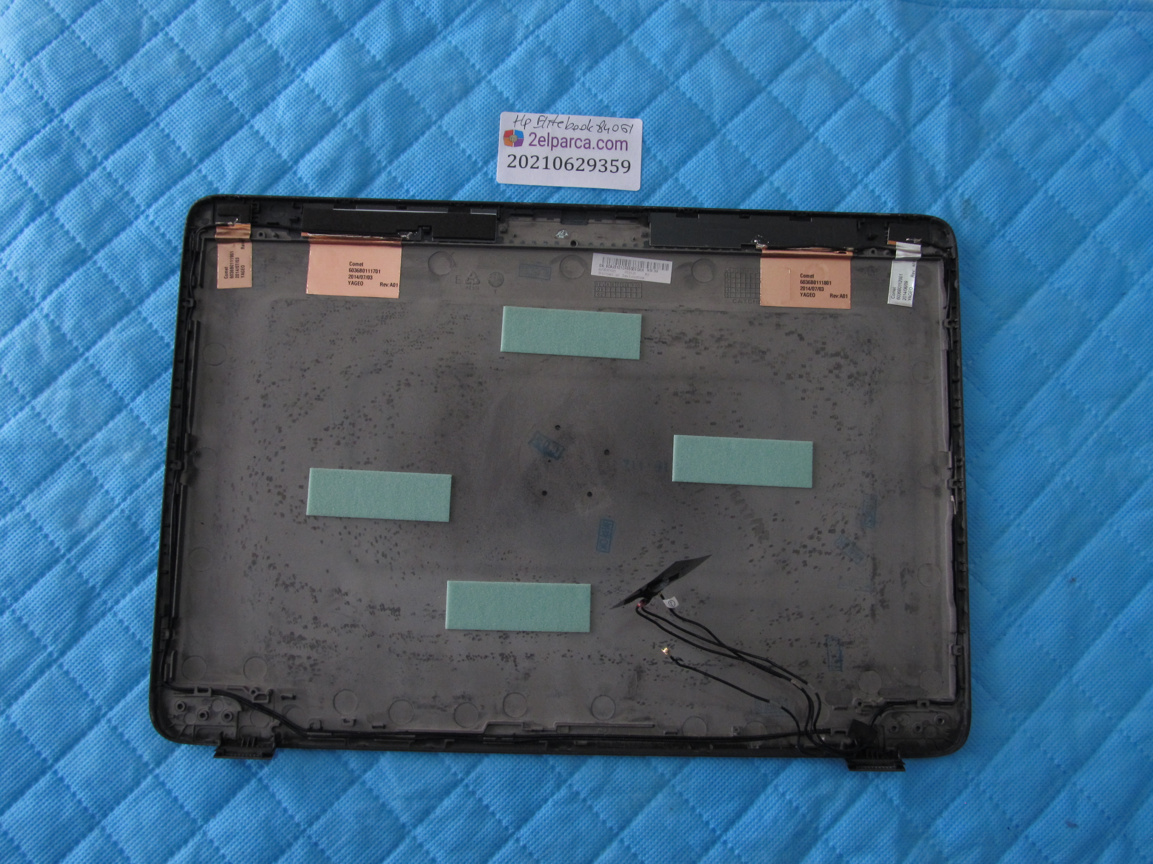 HP Hp elitebook 840 g1 arka kapak lcd back cover küçük görsel 2