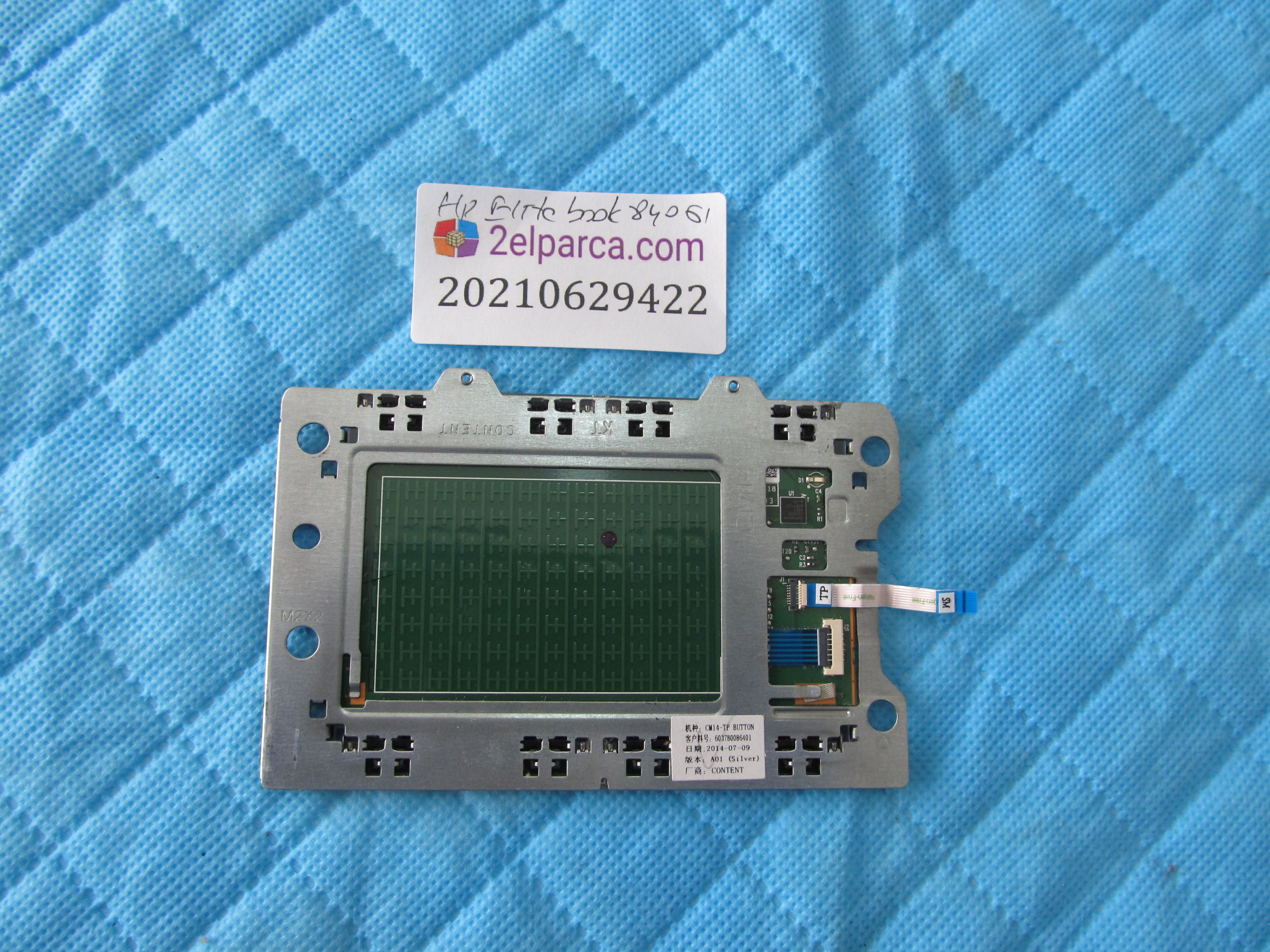 HP Hp elitebook 840 g1 touchpad ve flex orjinal ürün küçük görsel 2