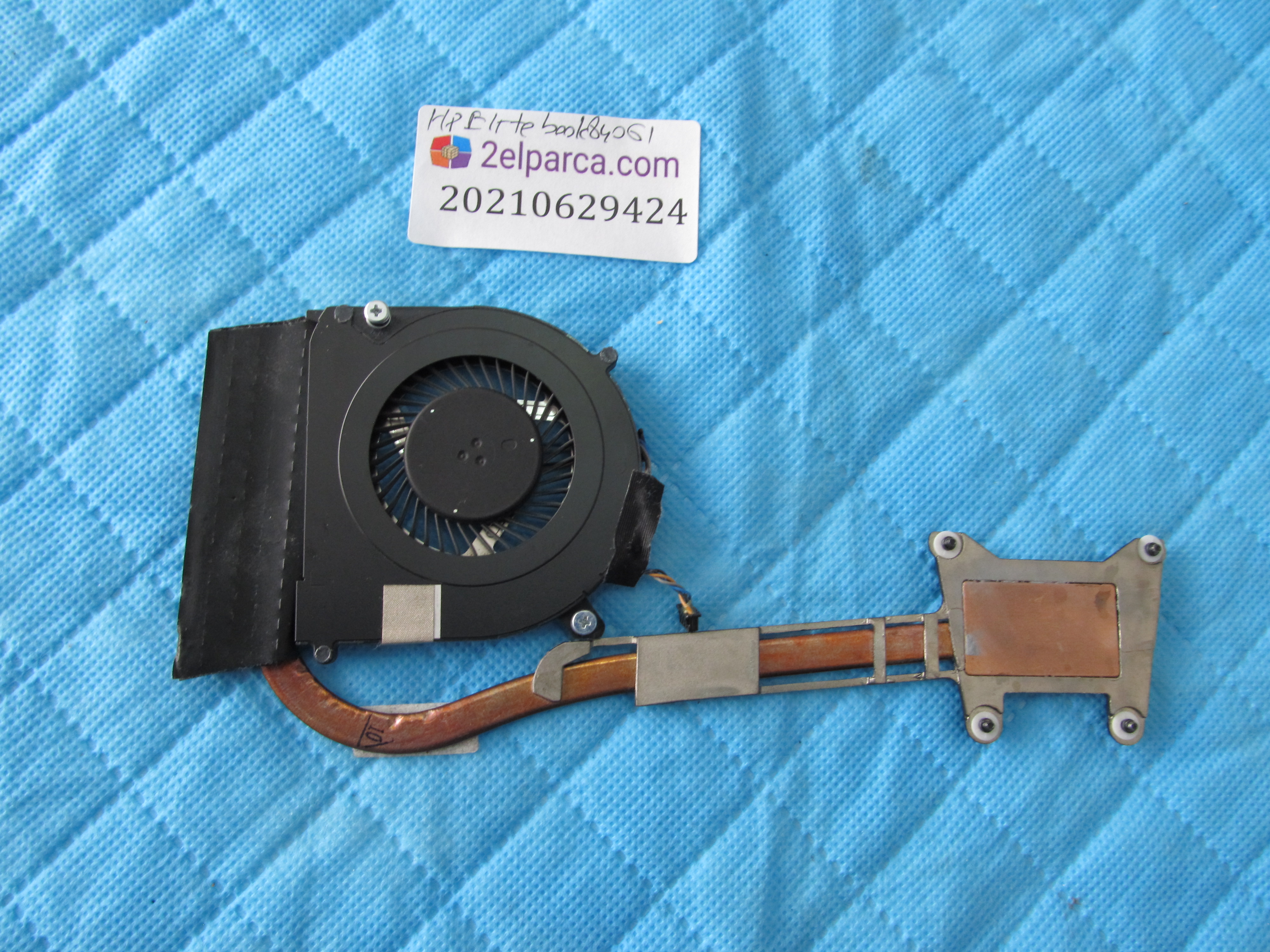 HP Hp elitebook 840 g1 fan bakir soğutucu (heatsink) orjinal ürün küçük görsel 2