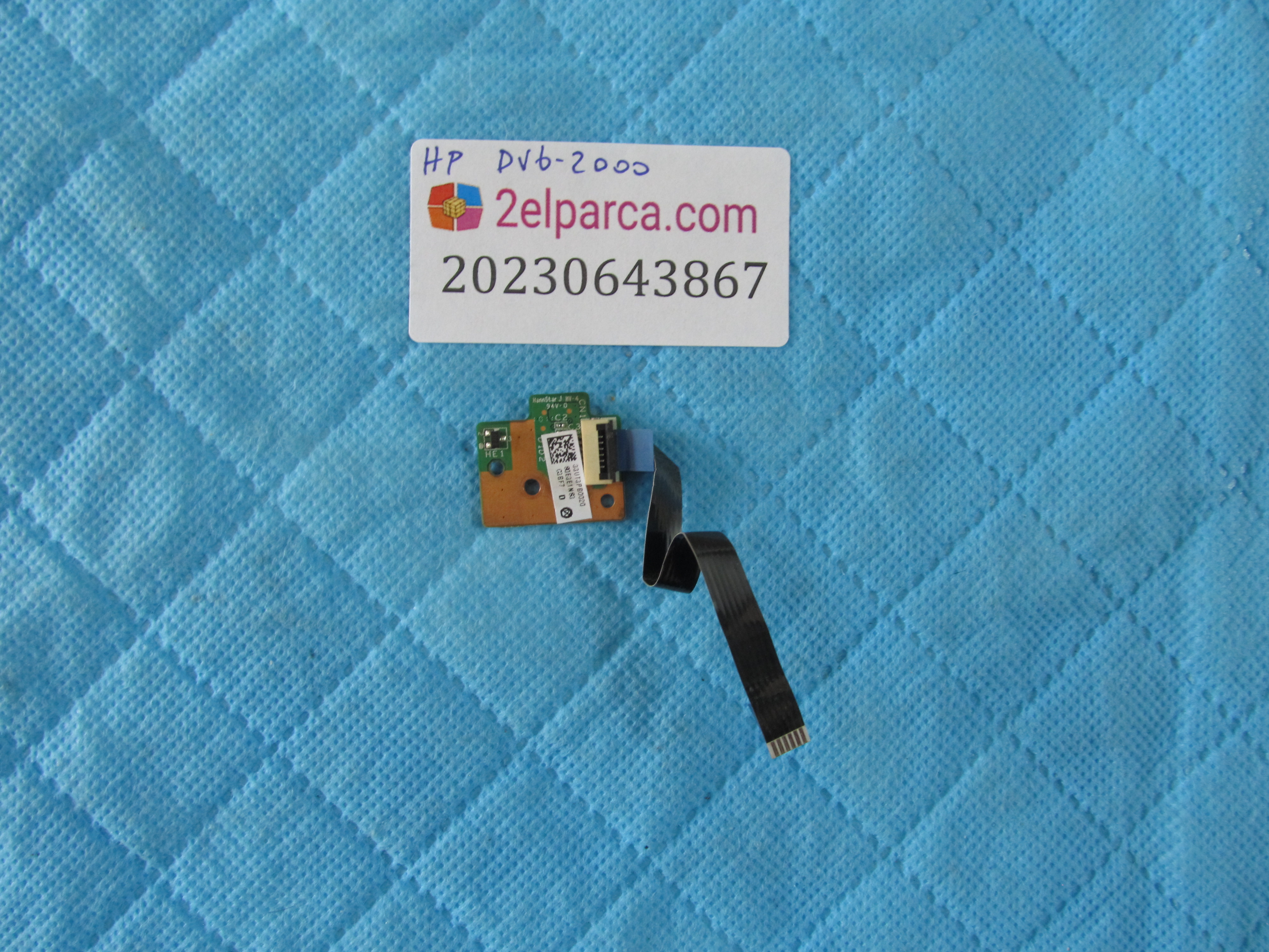 HP Hp dv6-2000 tetik karti ve flex orjinal ürün küçük görsel 2