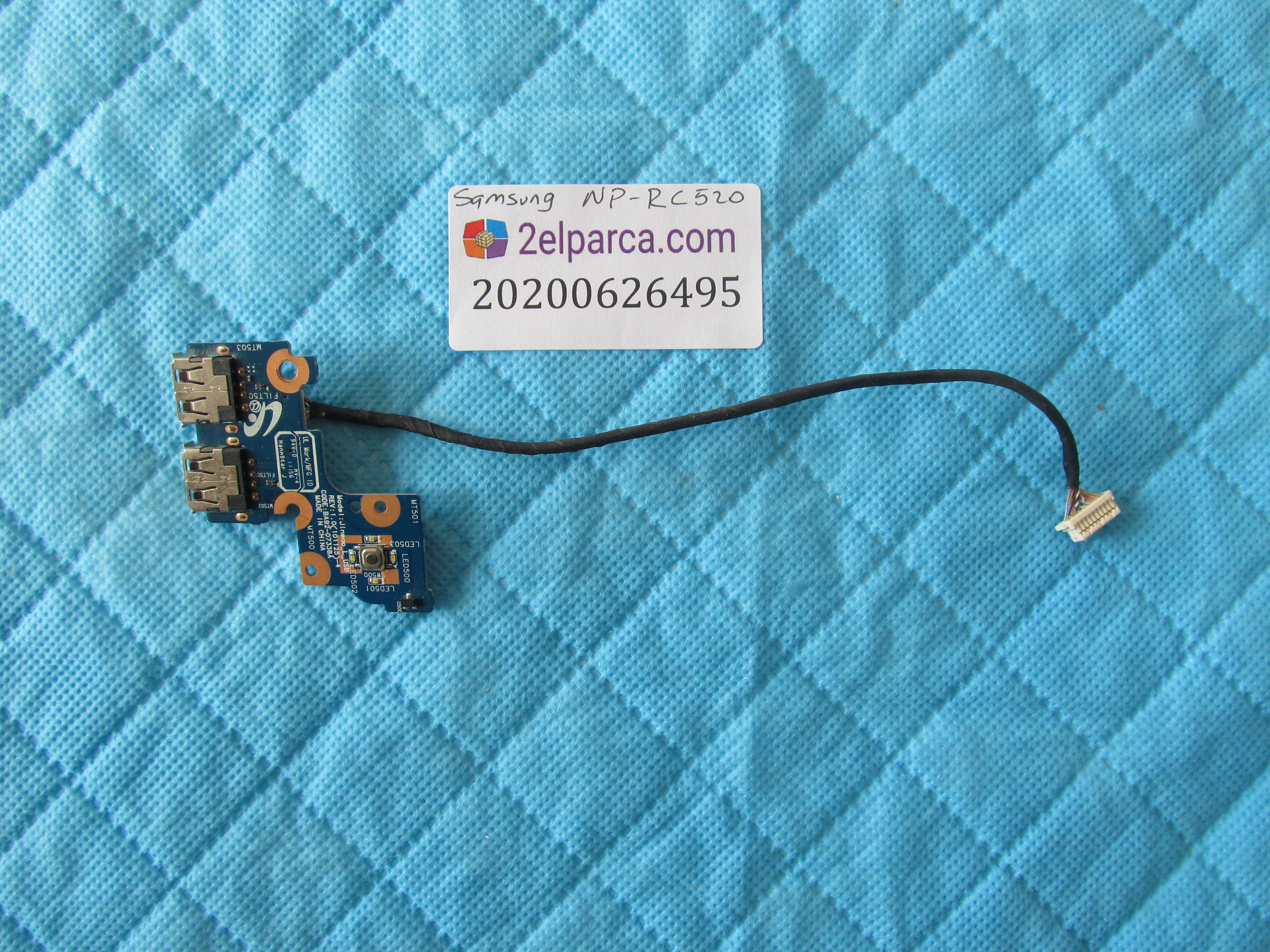 SAMSUNG Samsung np-rc520 usb board flex tetik karti flex orjinal ürün küçük görsel 2
