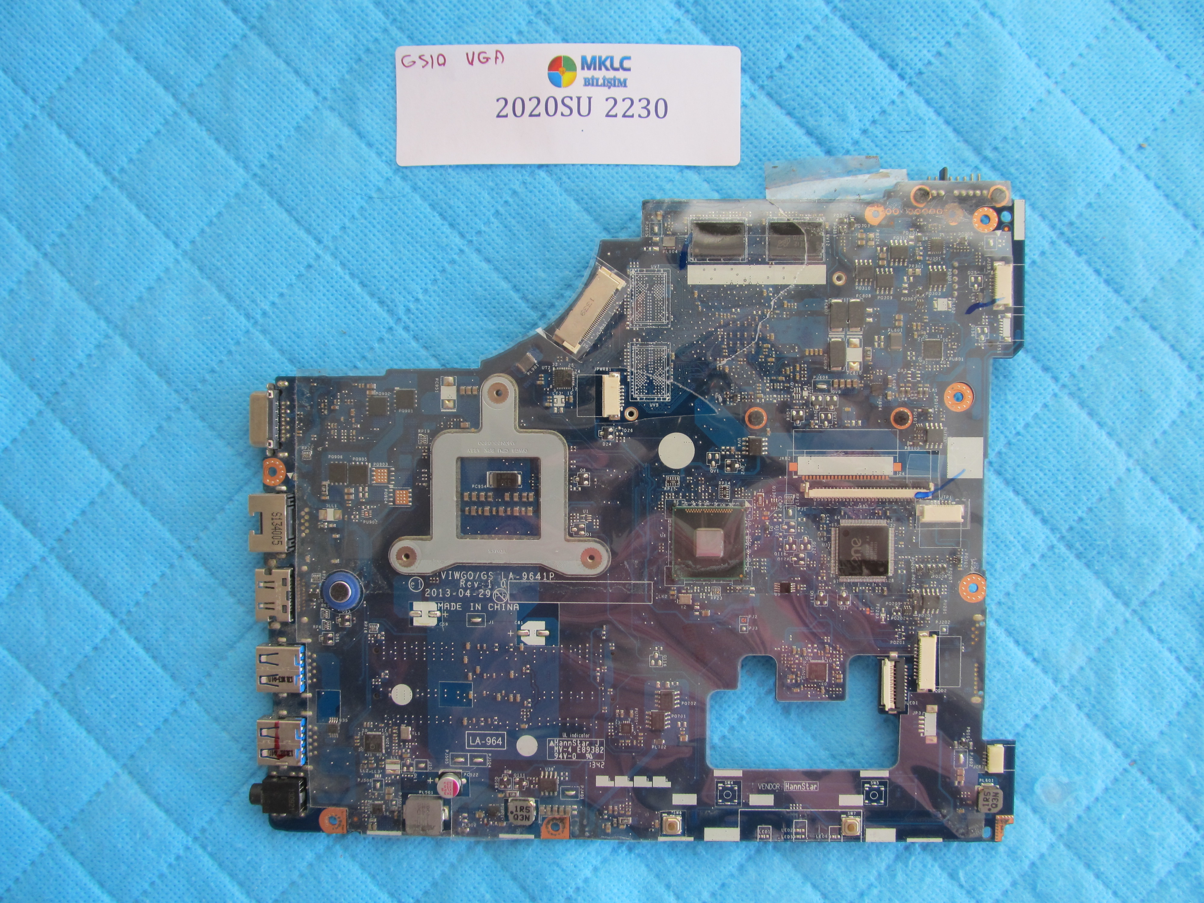 LENOVO Lenovo g510 anakart la-9641p anakart küçük görsel 2