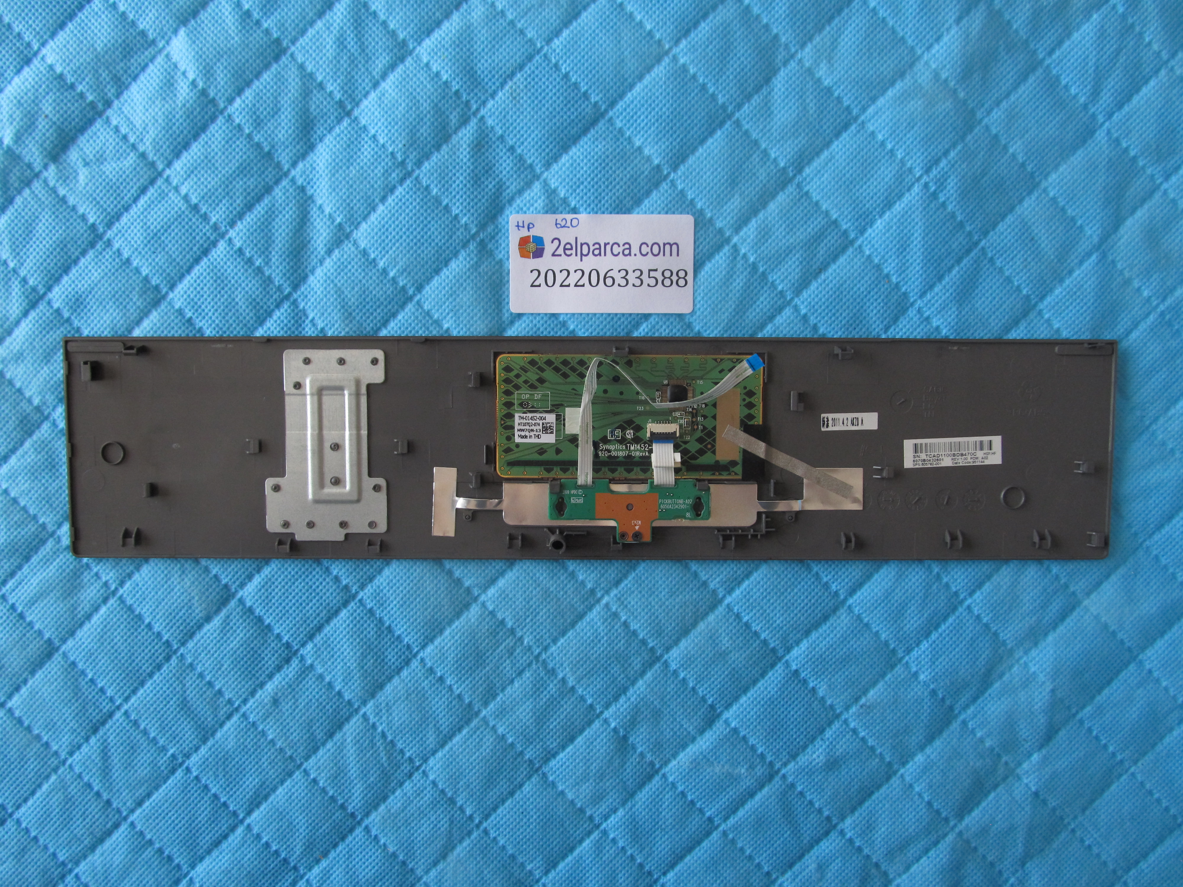 HP Hp 620 touchpad kasa orjinal ürün küçük görsel 2