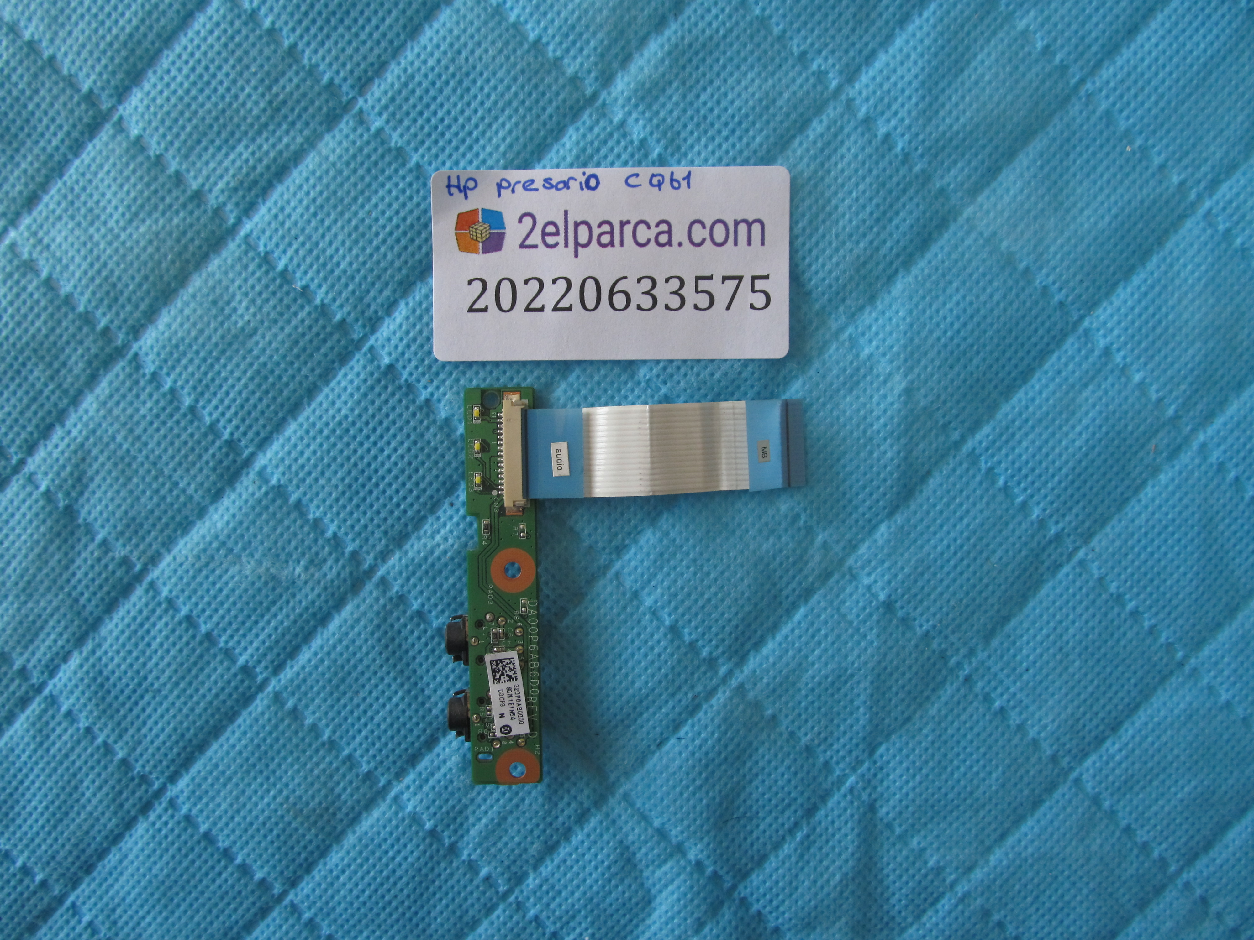 HP Hp cq61 ses karti flex dahil orjinal ürün küçük görsel 2