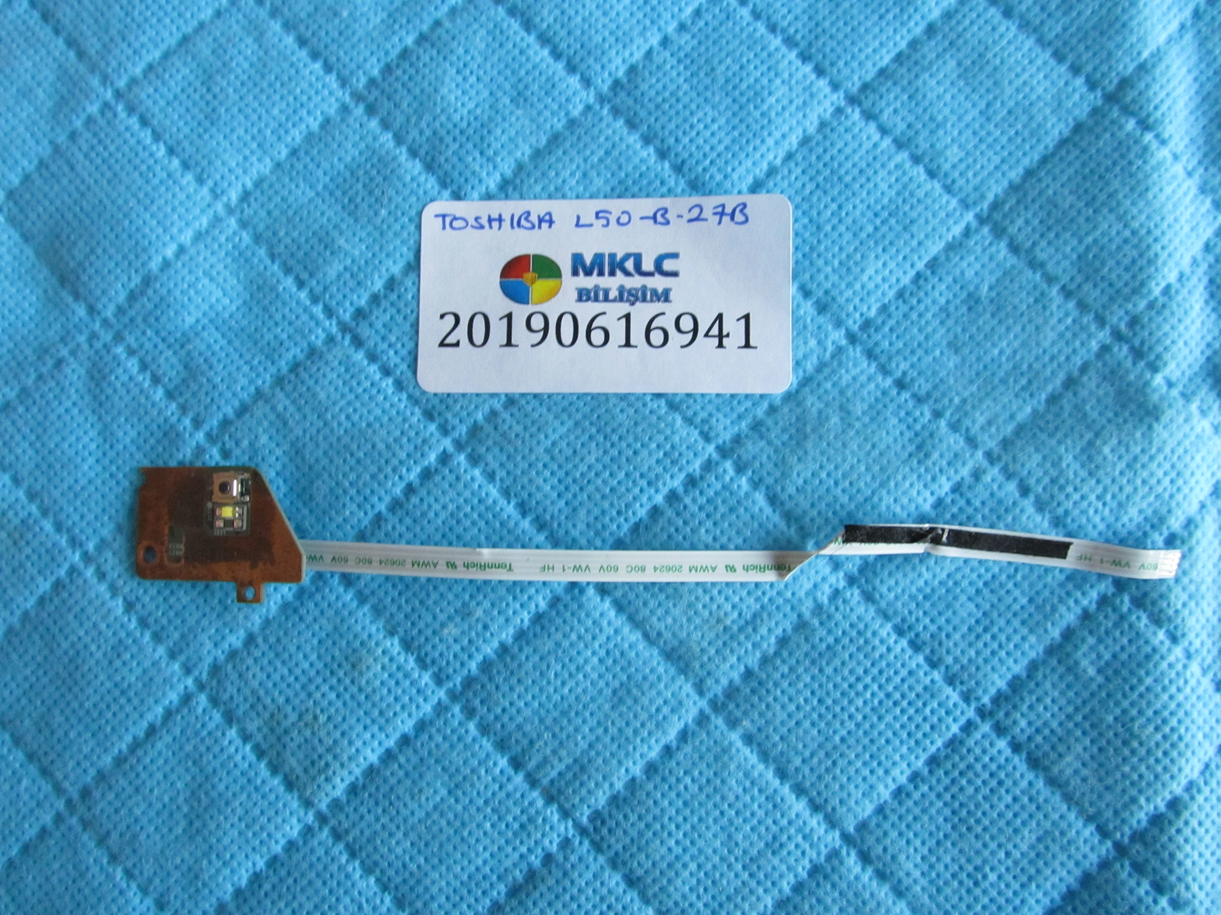 Toshiba l50-b tetik karti ve flex orjinal ürün