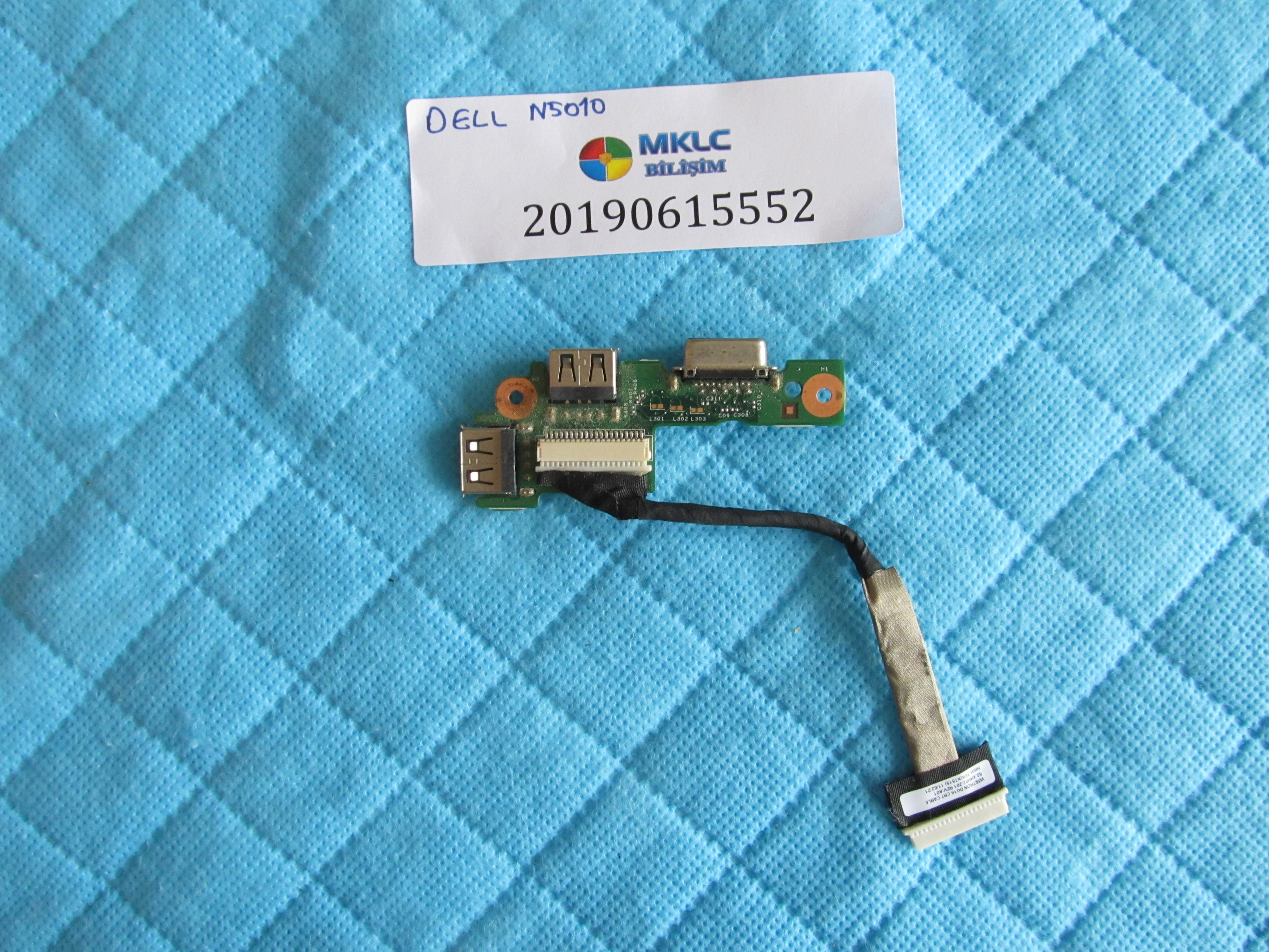 Dell n5010 usb vga port flex orjinal ürün