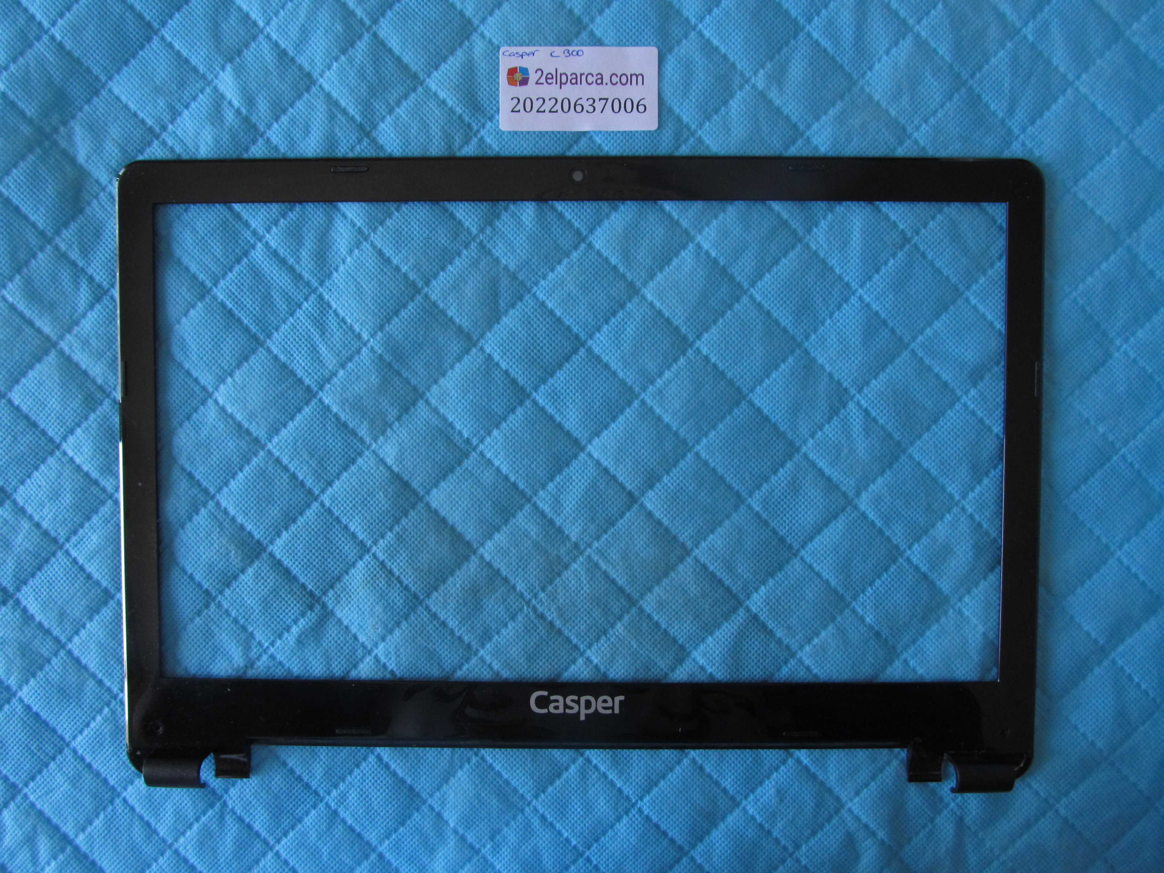 Casper c300 ekran ön çerçeve lcd bezel orjinal ürün