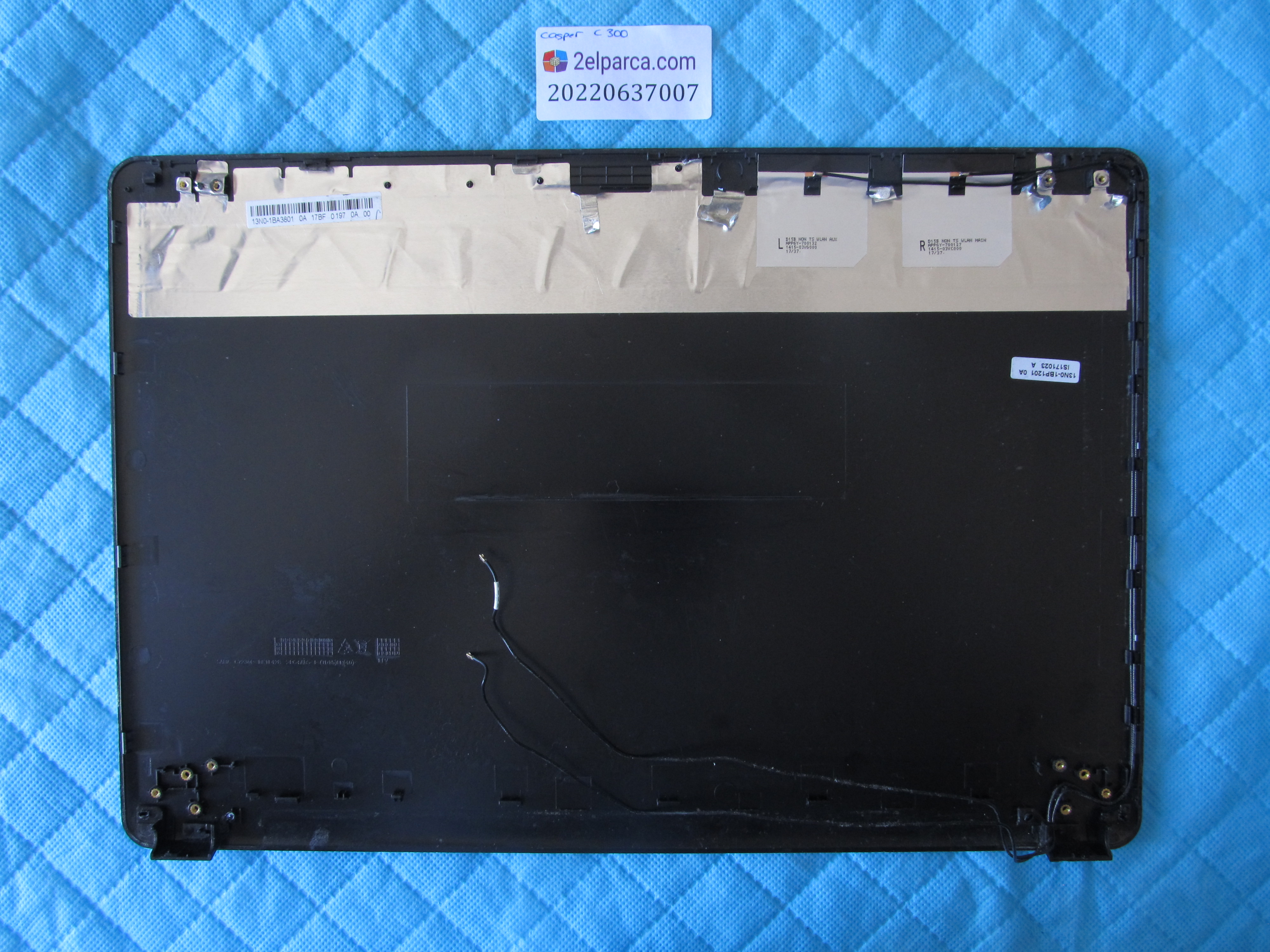 Casper c300 ekran arka kapak lcd back cover orjinal ürün