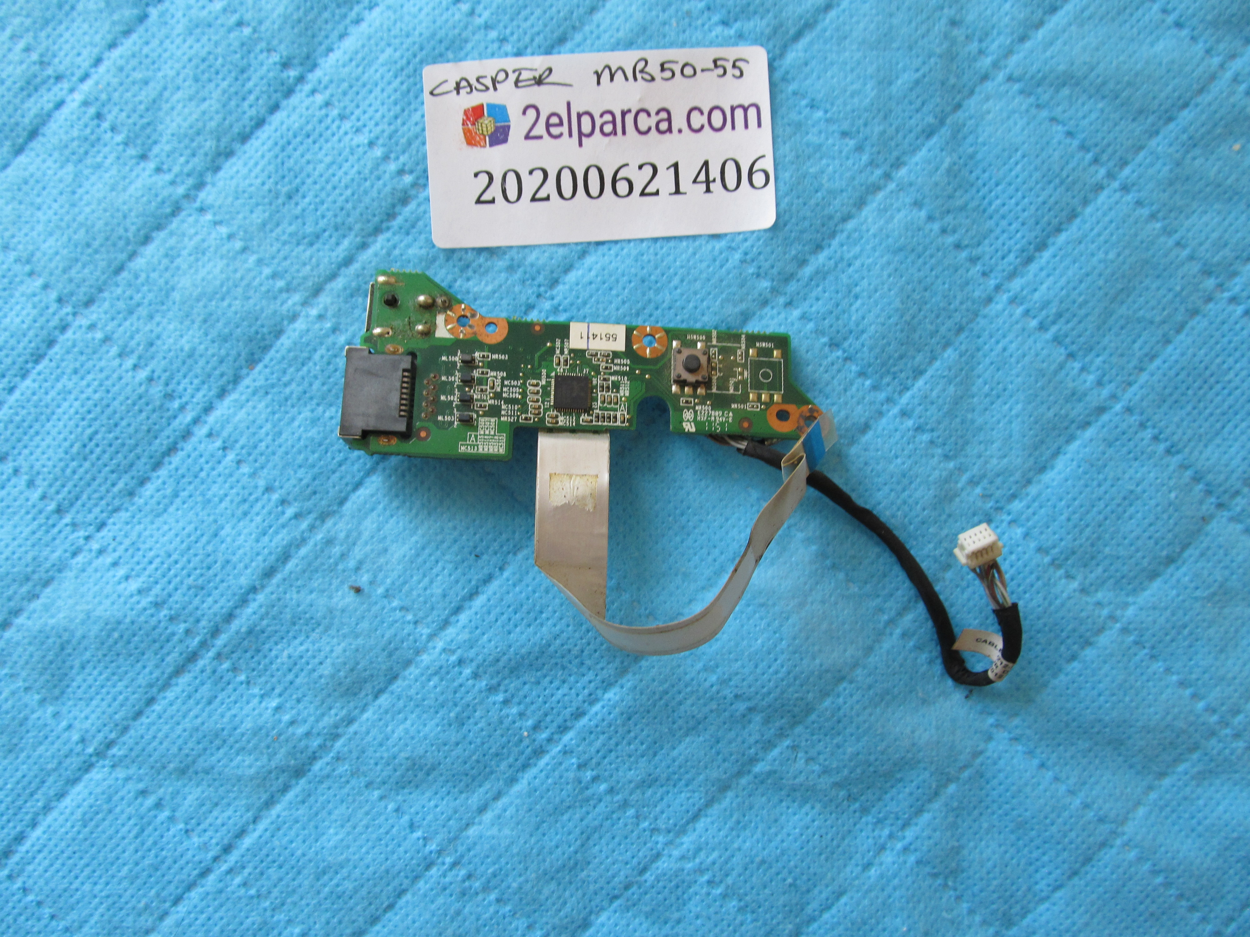 CASPER Casper mb50-55 usb port flex ve ses karti küçük görsel 2