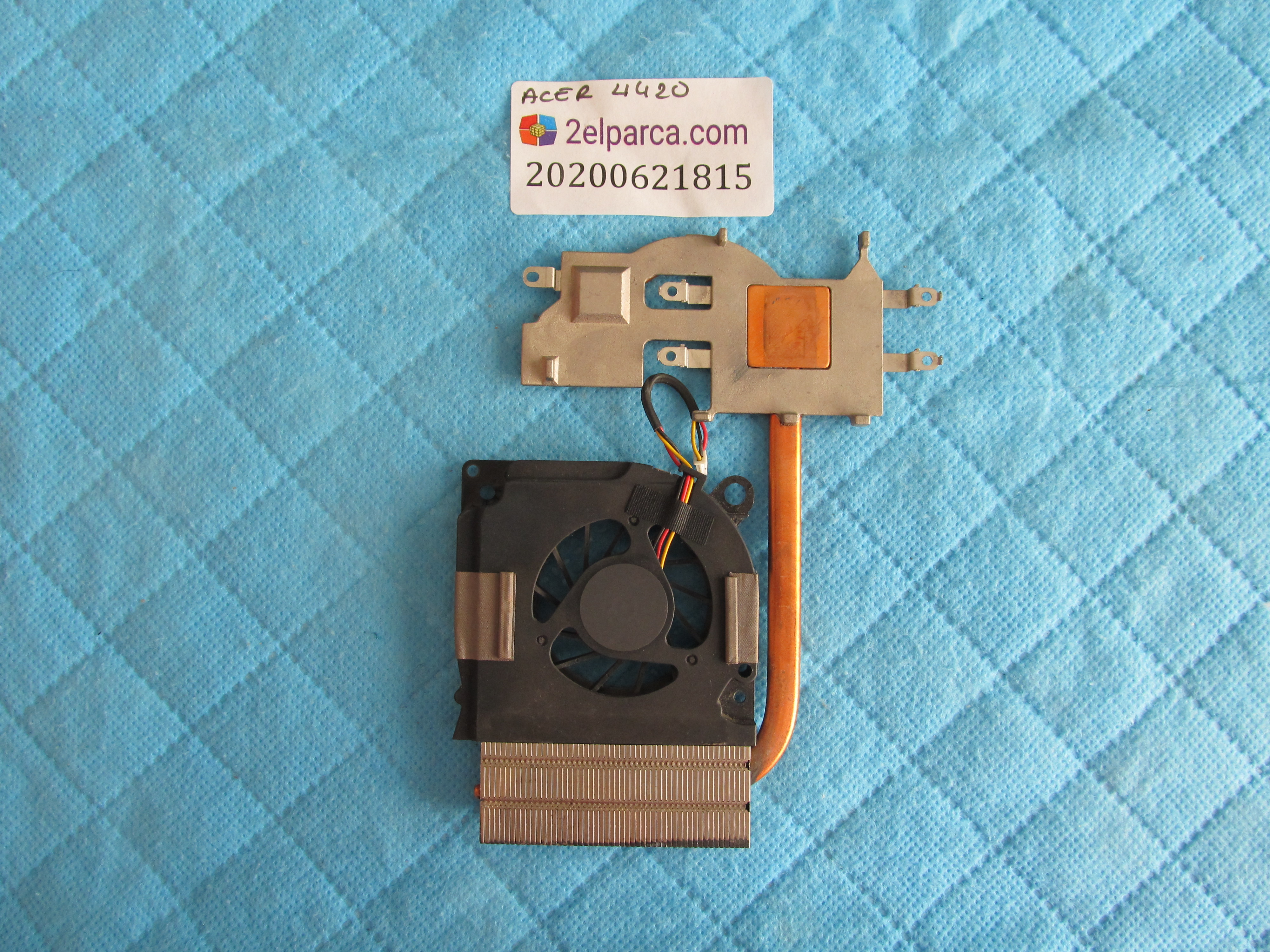 ACER Acer extensa 4420 fan bakir soğutucu (heatsink) küçük görsel 2