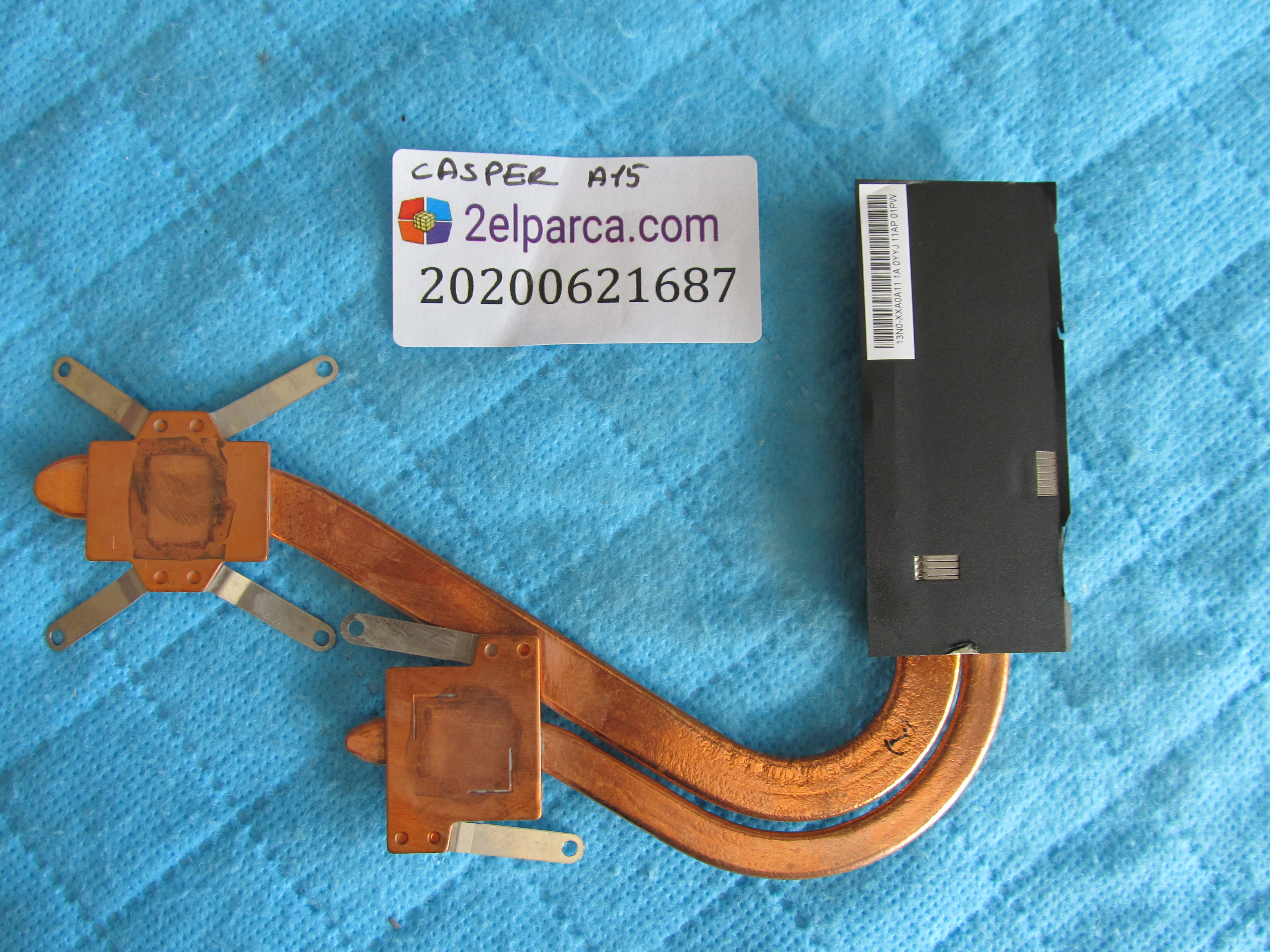 CASPER Casper a15 bakir soğutucu (heatsink) orjinal ürün küçük görsel 2