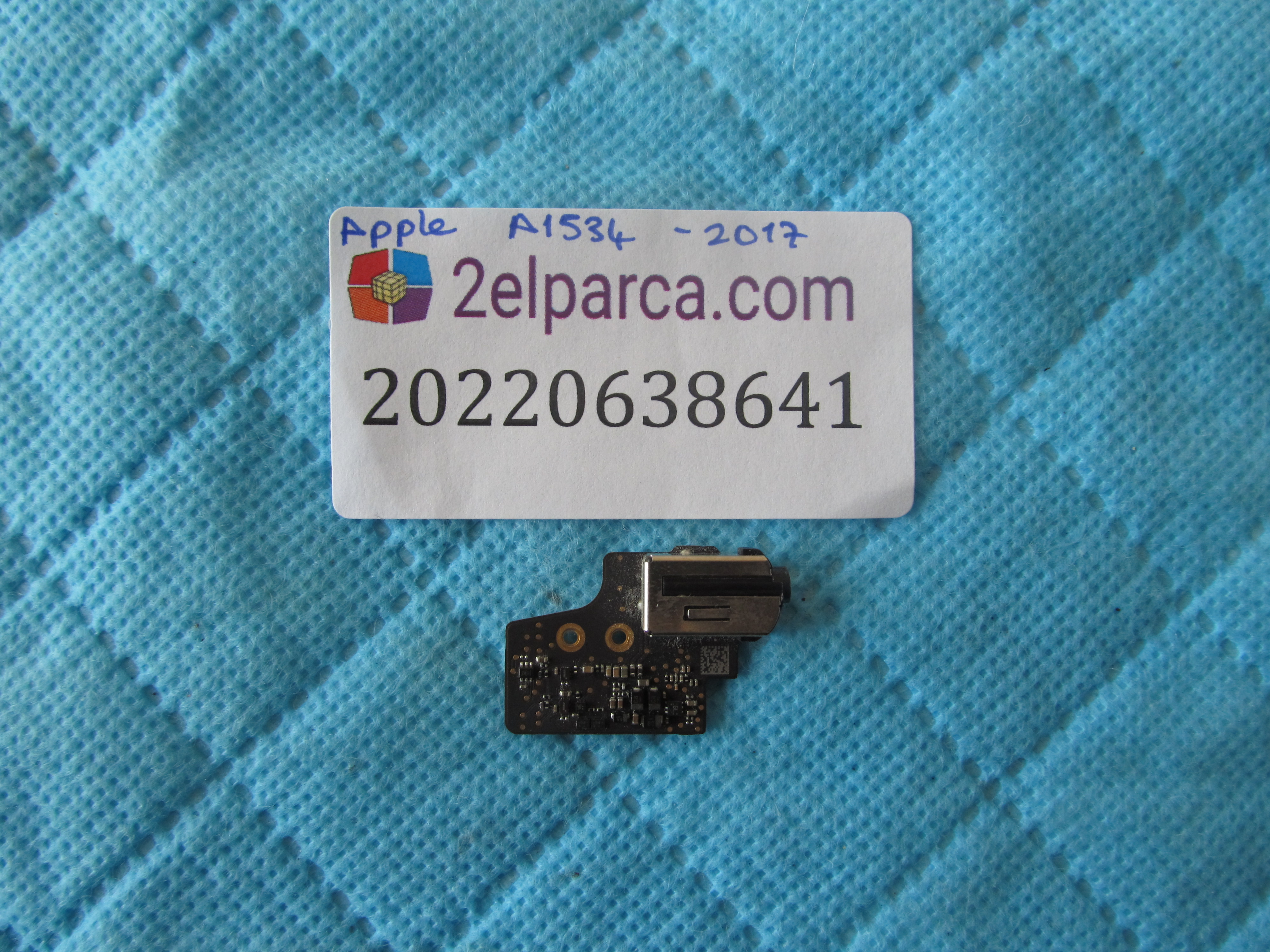 APPLE Apple macbook a1534 mikrofon jack kulaklik çikişi 2016-2017-2018 orjinal ürün küçük görsel 2