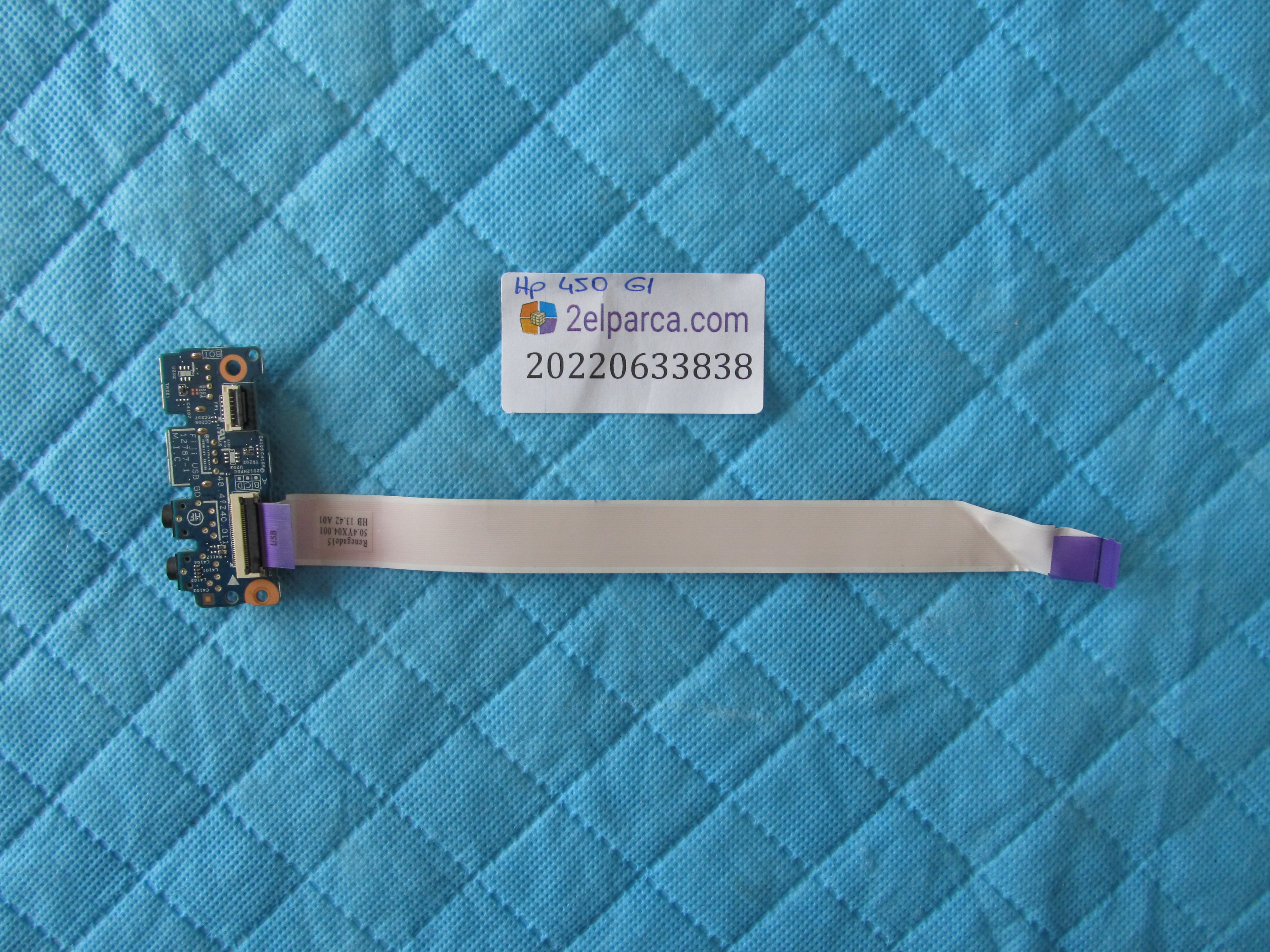 HP Hp 450 g1 usb ses karti flex dahil orjinal ürün küçük görsel 2