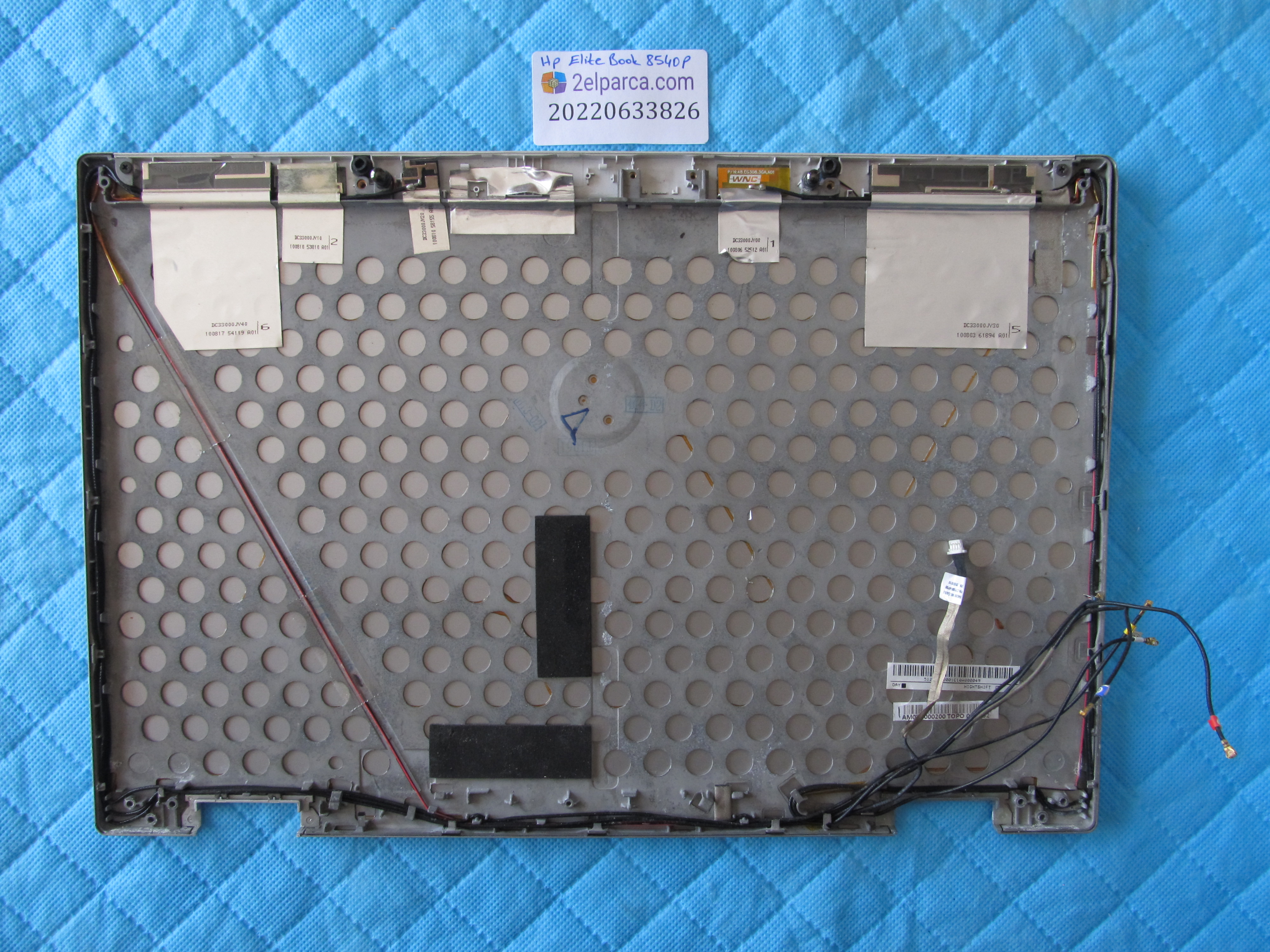 HP Hp elitebook 8540 arka kapak lcd back cover orjinal ürün küçük görsel 2