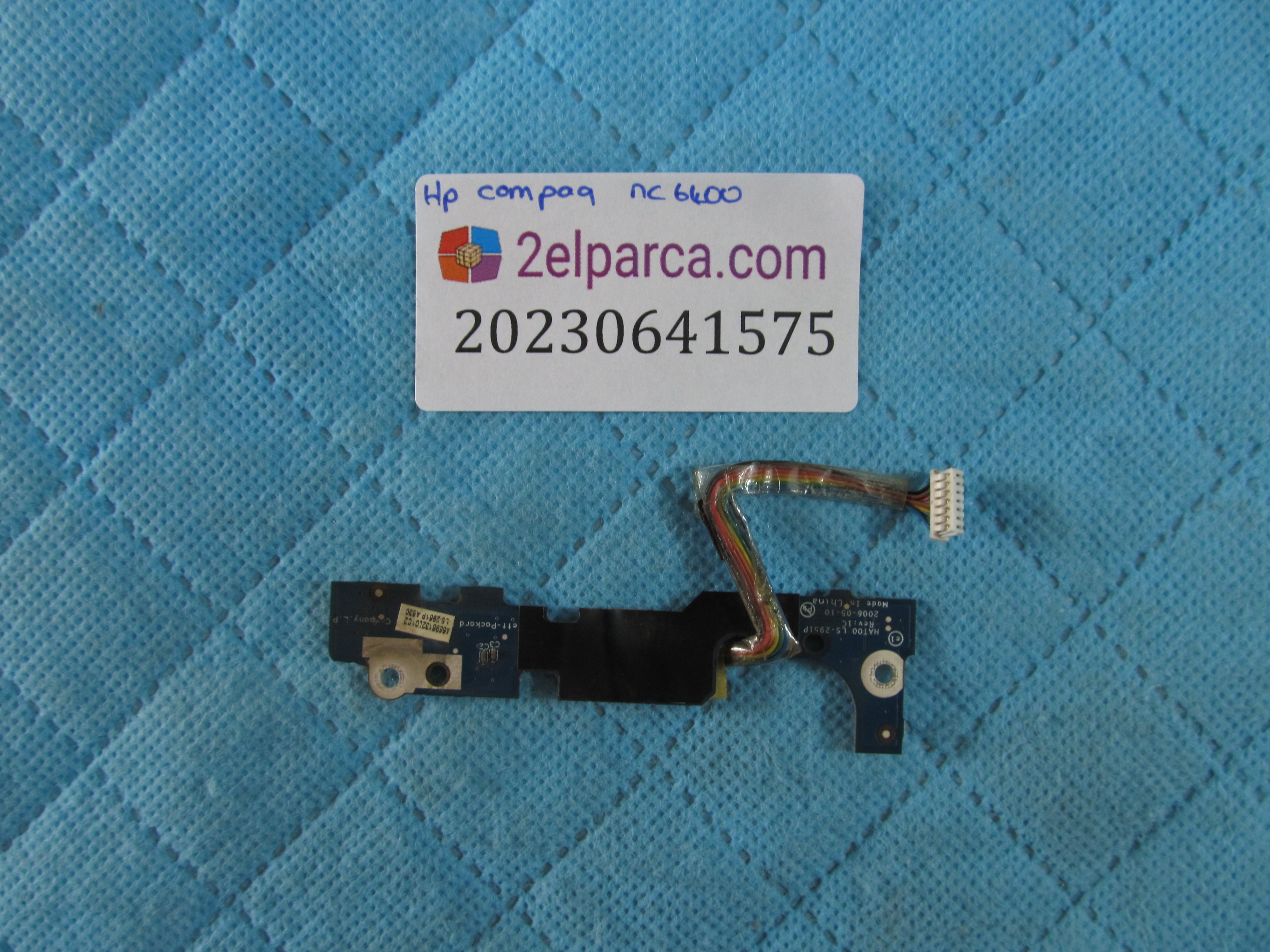 HP Hp compaq nc6400 tetik karti ve kablo orjinal ürün küçük görsel 2