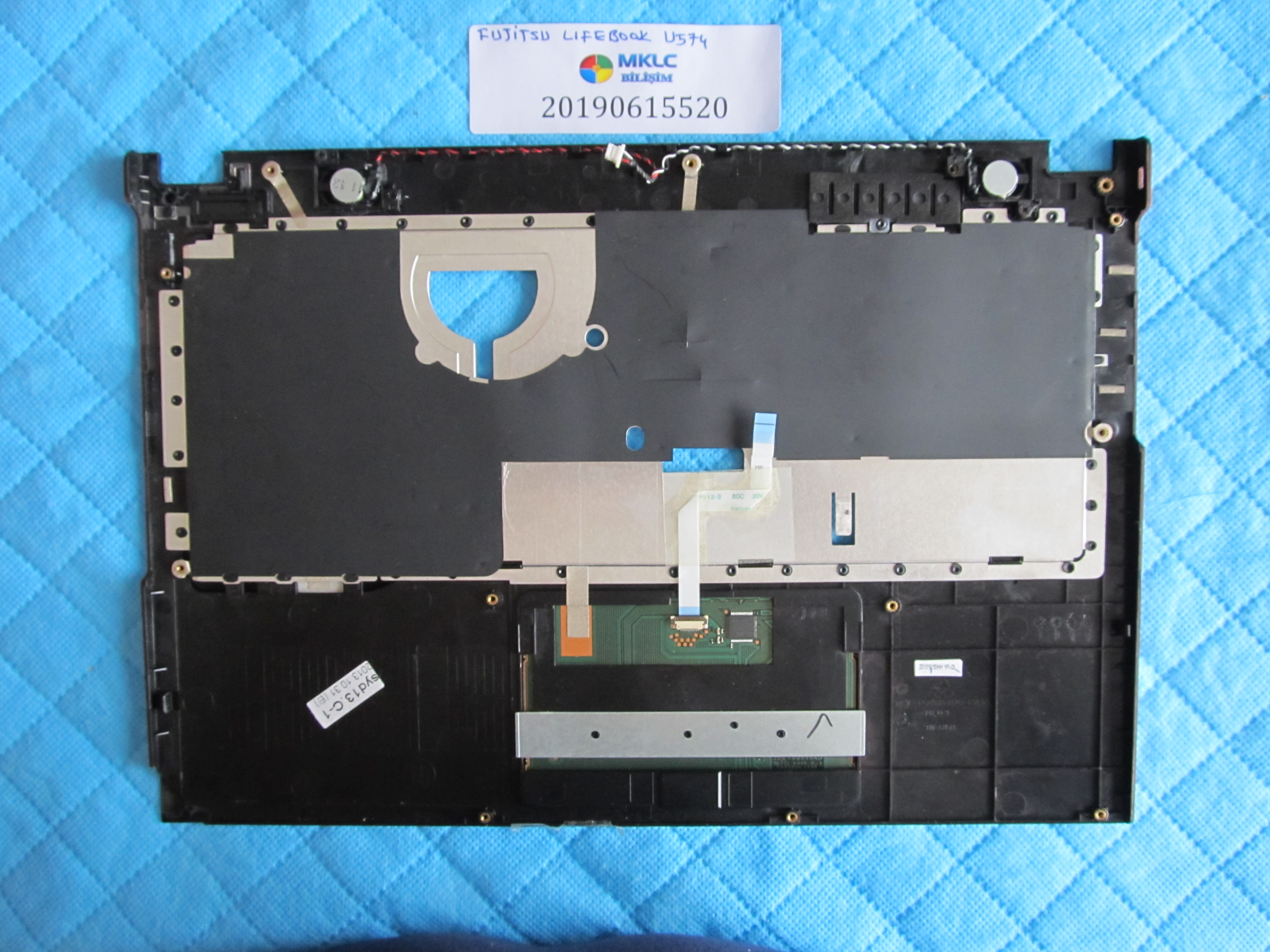 Fujitsu lifebook u574 üst kasa klavye kasasi (tamirli)