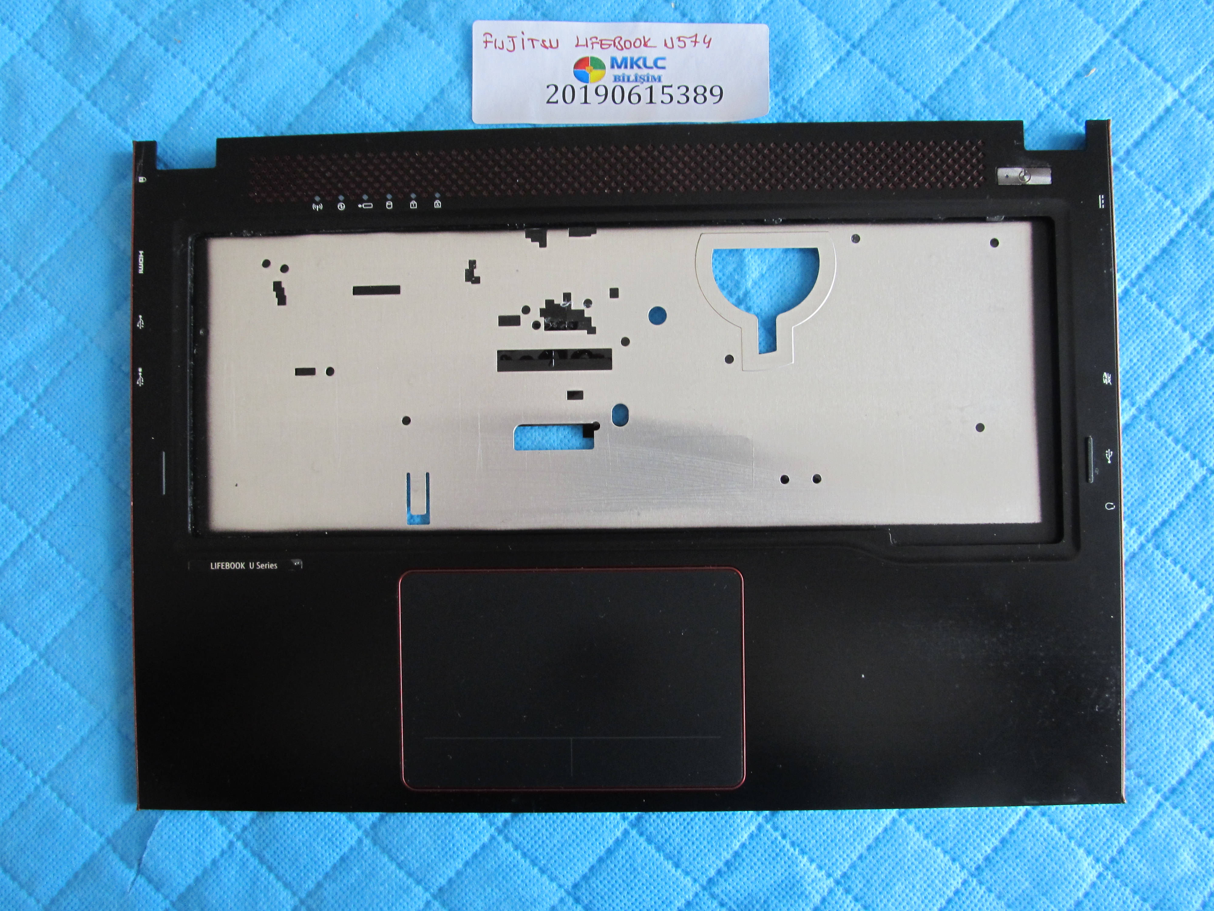 FUJİTSU Fujitsu lifebook u574 üst kasa klavye kasasi (tamirli) küçük görsel 2