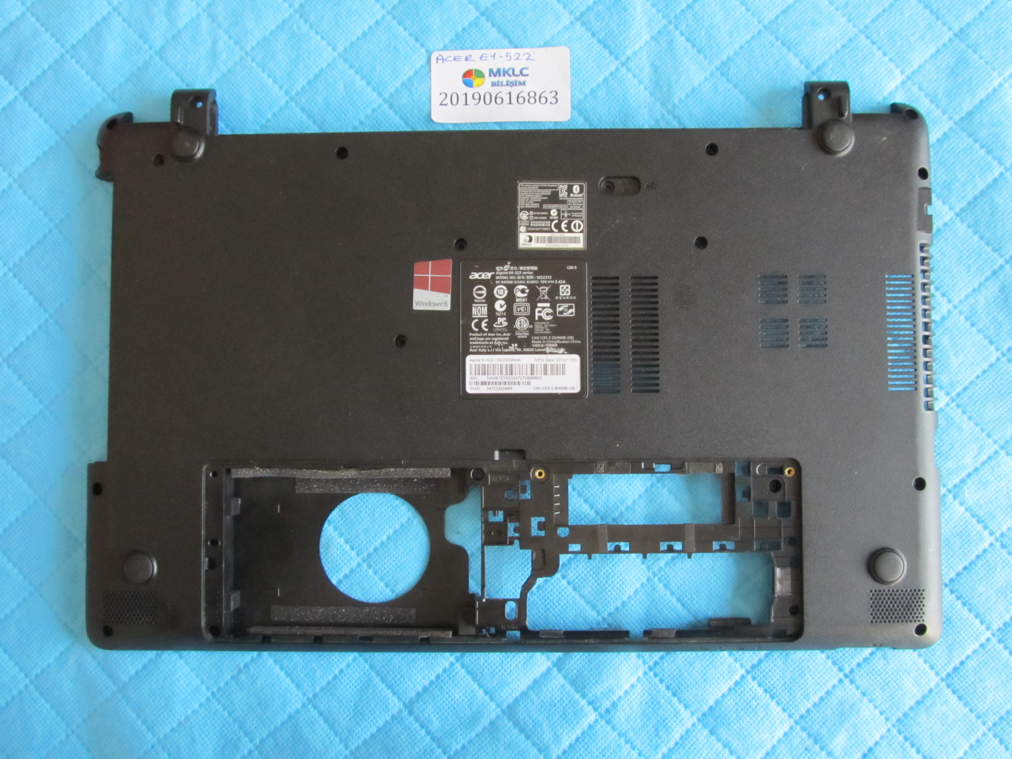 Acer e1-522 alt kasa orjinal ürün