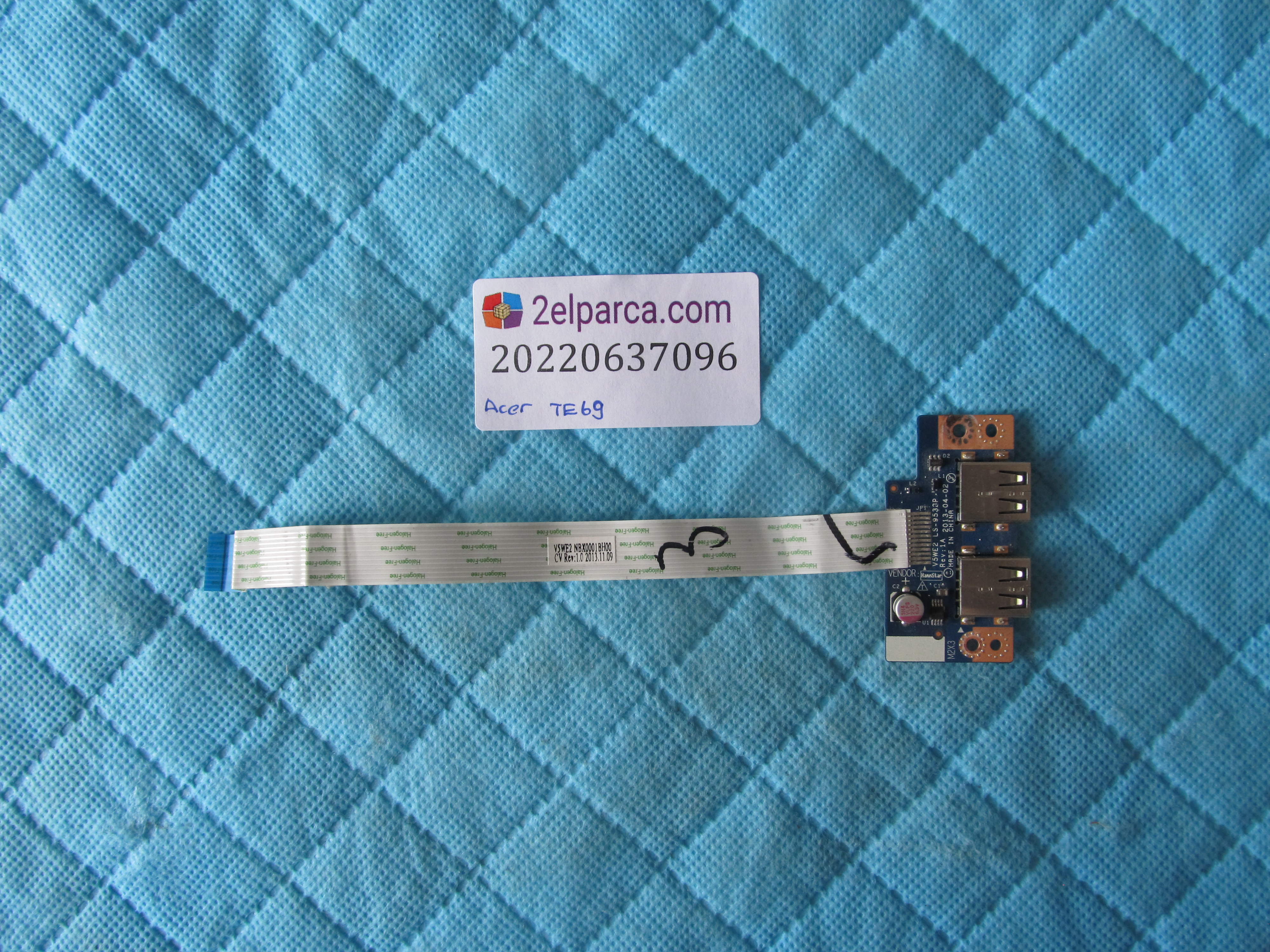 Packard bell easynote te69 usb kart flex dahil orjinal ürün