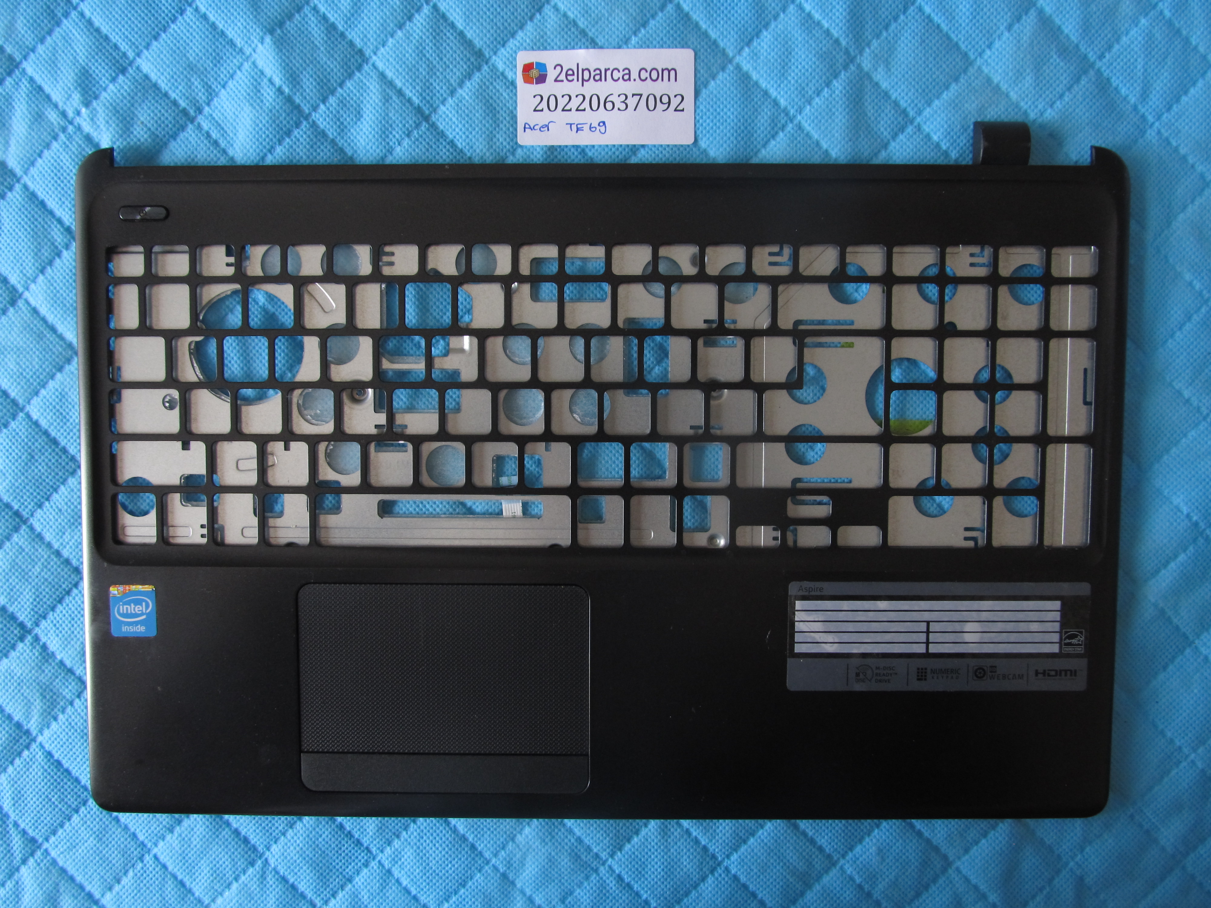 Packard bell easynote te69 üst kasa klavye kasa orjinal ürün