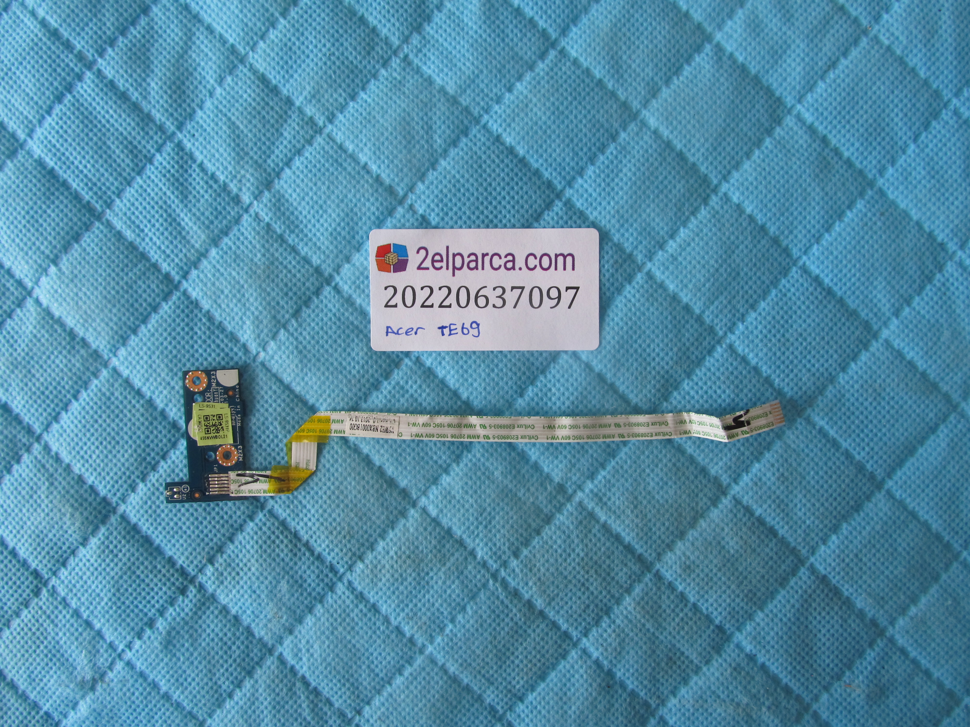 PACKARD BELL Packard bell te69 tetik karti ve flex orjinal ürün küçük görsel 2