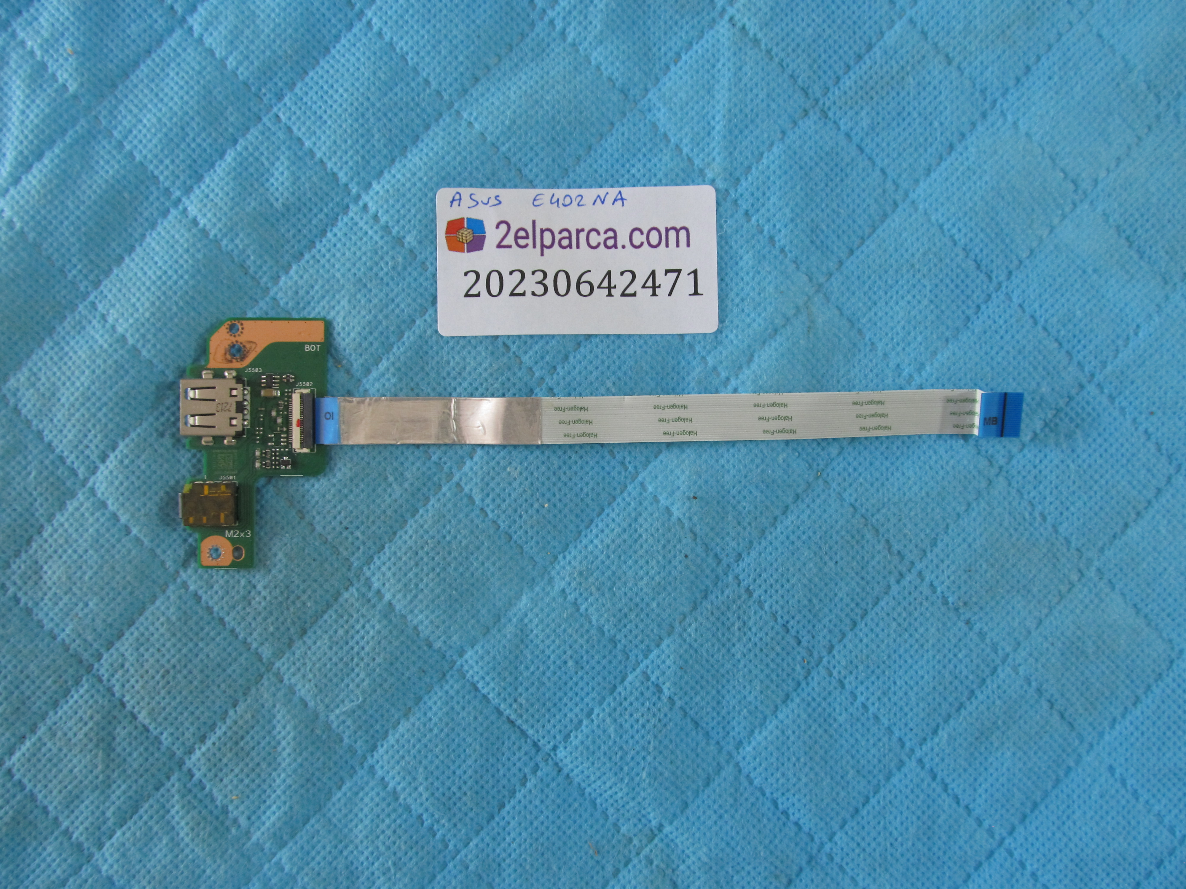 ASUS Asus e402na usb board flex dahil orjinal ürün küçük görsel 2