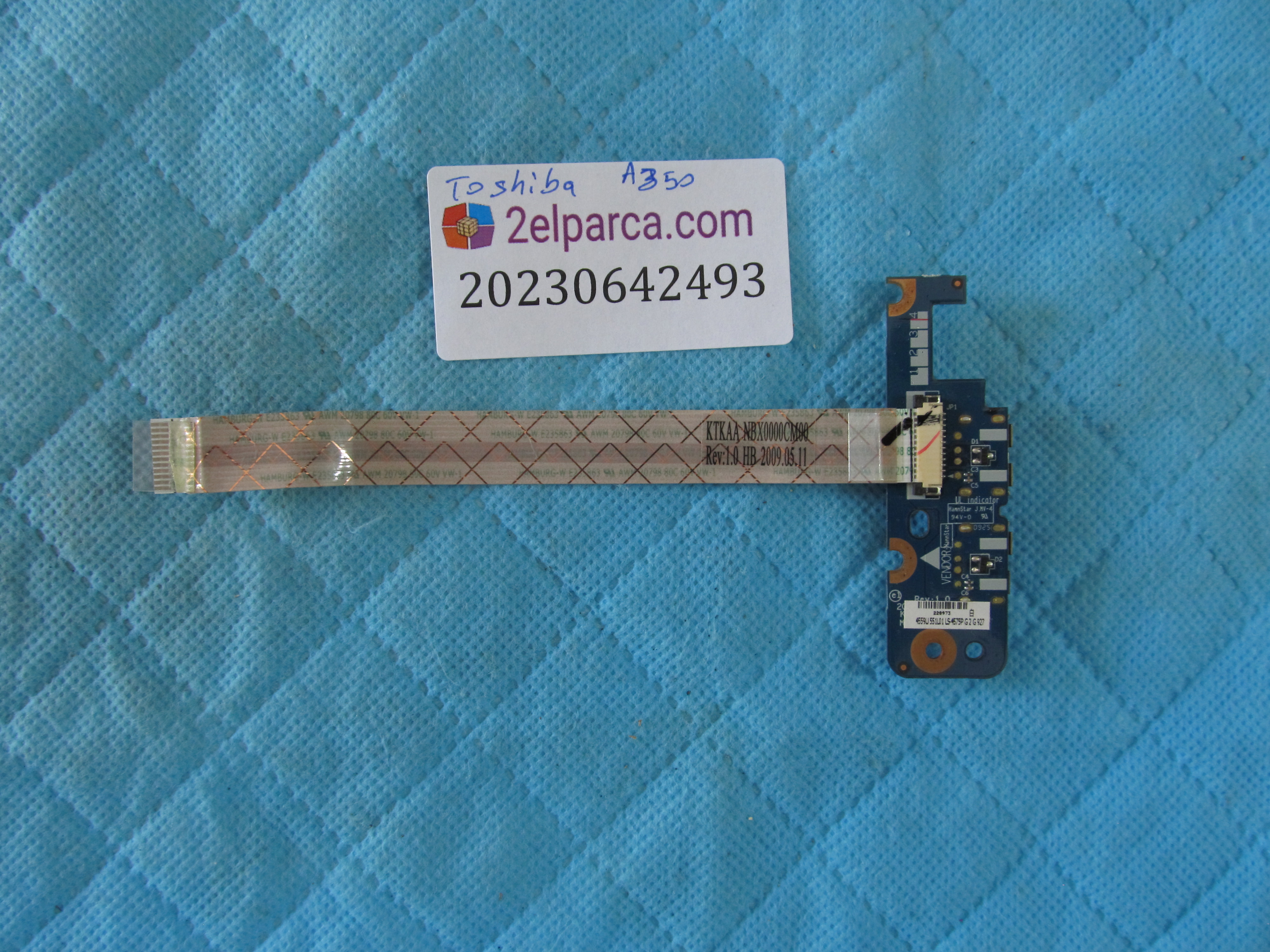 TOSHİBA Toshiba a350 usb port flex orjinal ürün küçük görsel 2