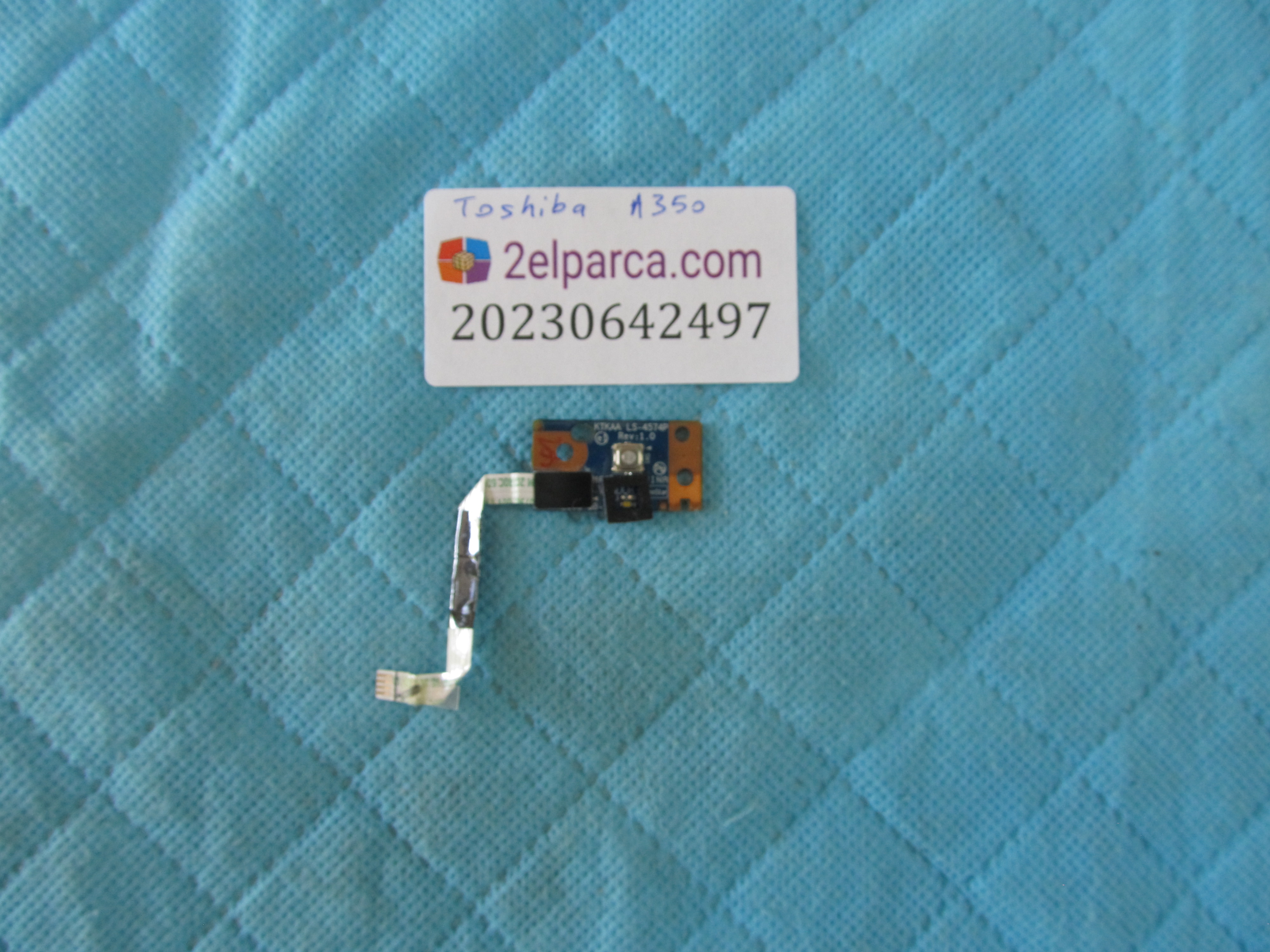 Toshiba a350 tetik karti ve flex orjinal ürün