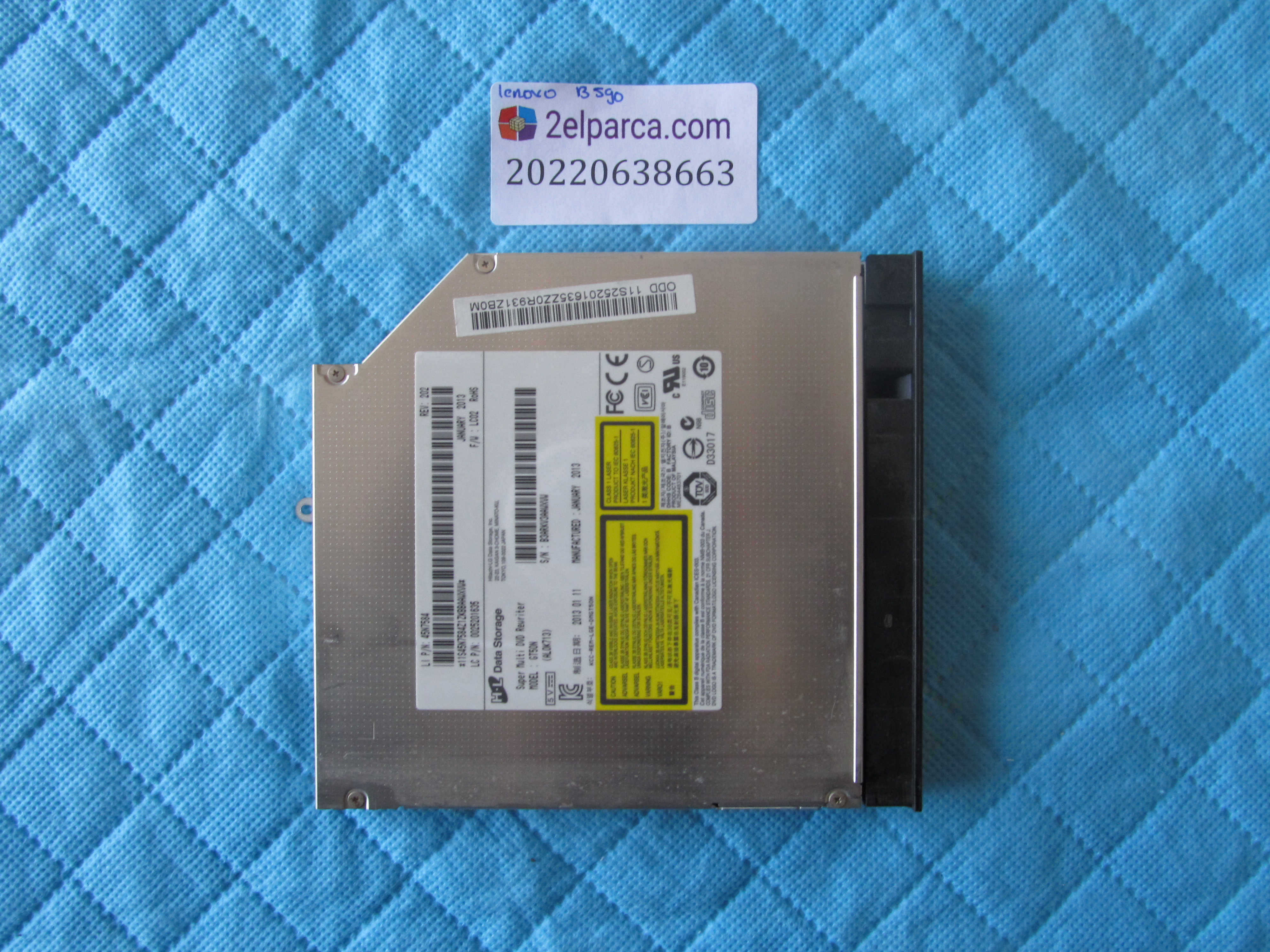 LENOVO Lenovo b590 dvd yazici orjinal ürün küçük görsel 2