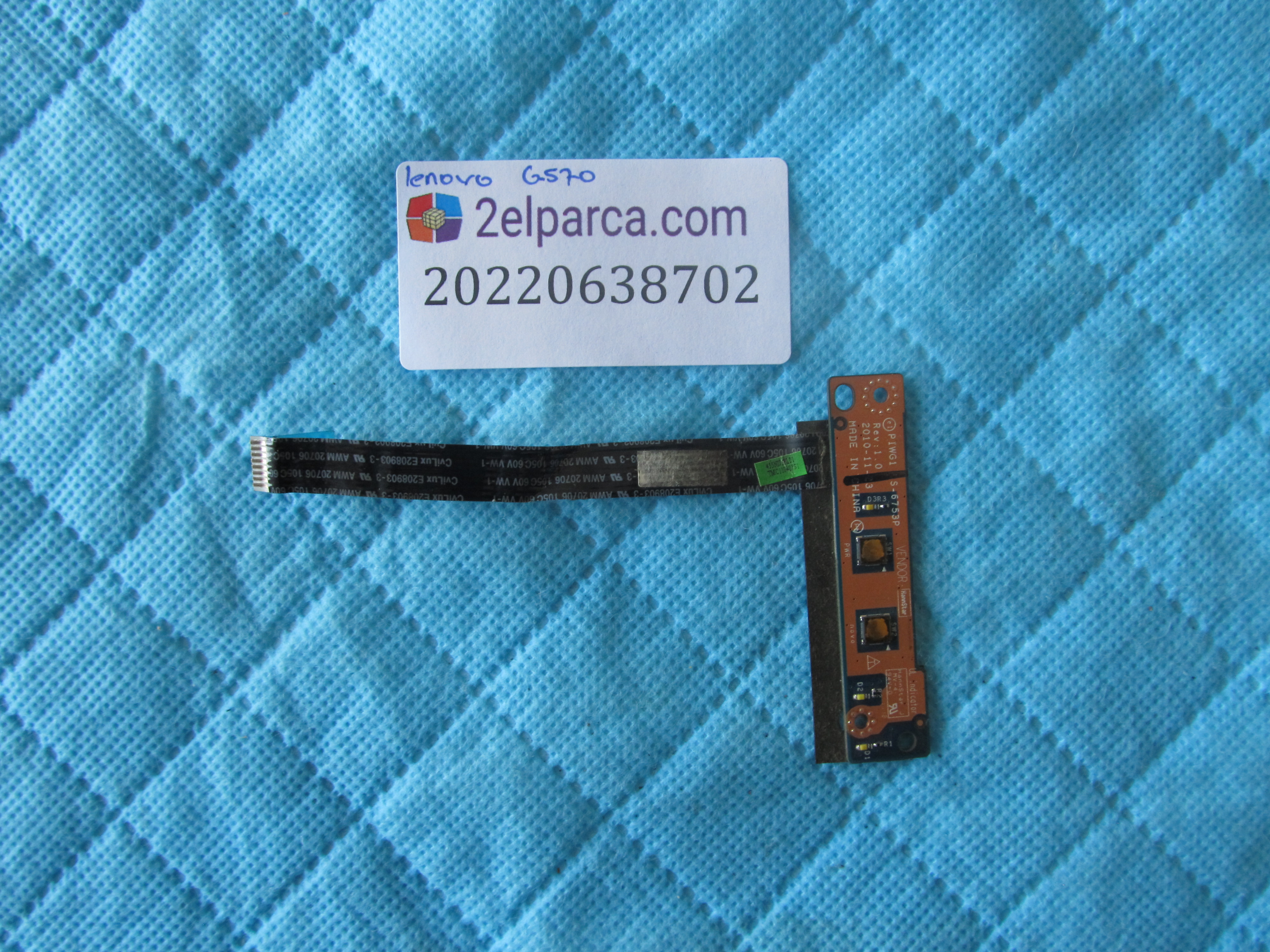 Lenovo g570 tetik karti flex orjinal ürün