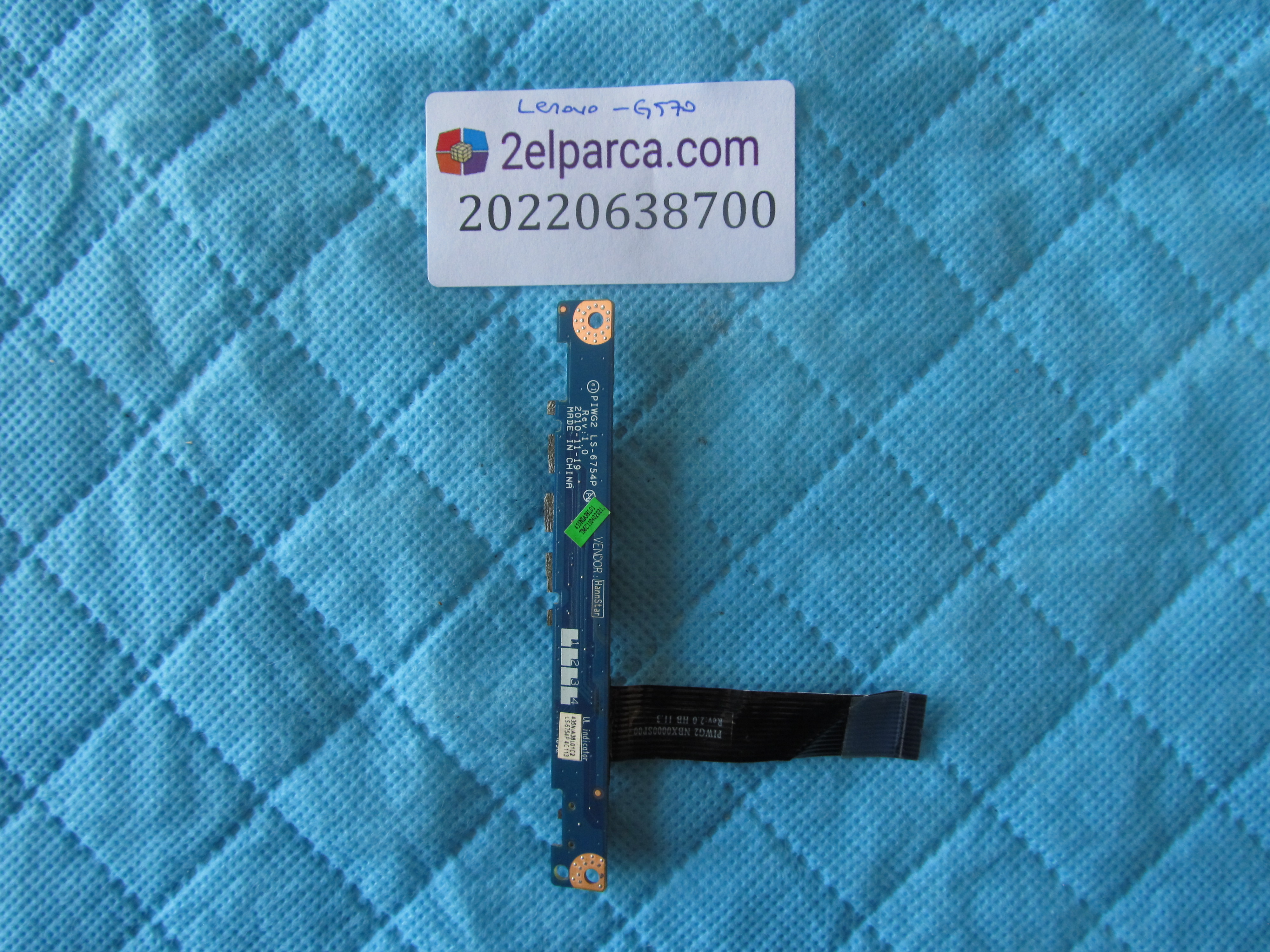 LENOVO Lenovo g570 led board ve flex orjinal ürün küçük görsel 2