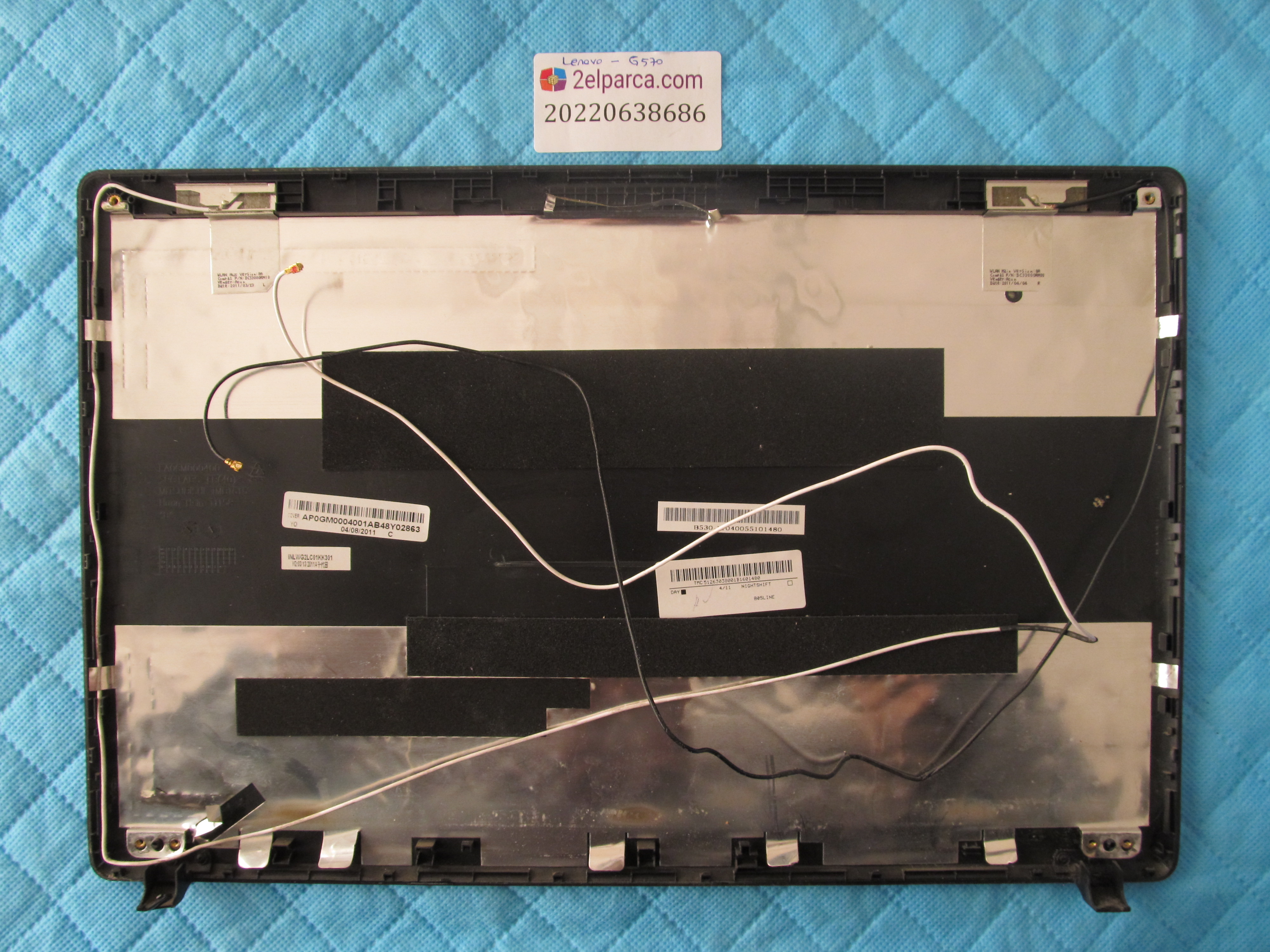 LENOVO Lenovo g570 ekran arka kapak lcd back cover orjinal ürün küçük görsel 2