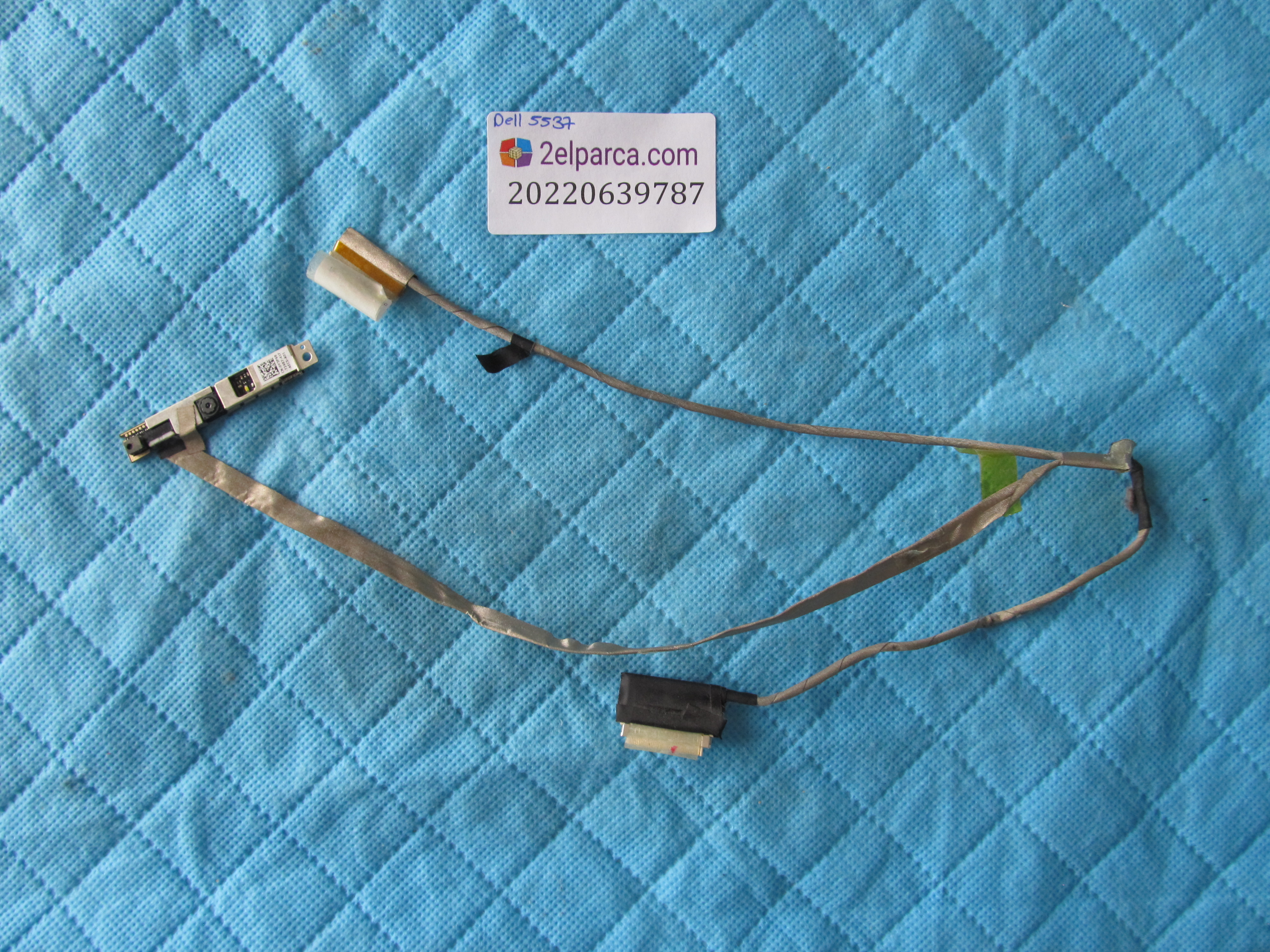 Dell 5537 led data kablo kamera dahil orjinal ürün
